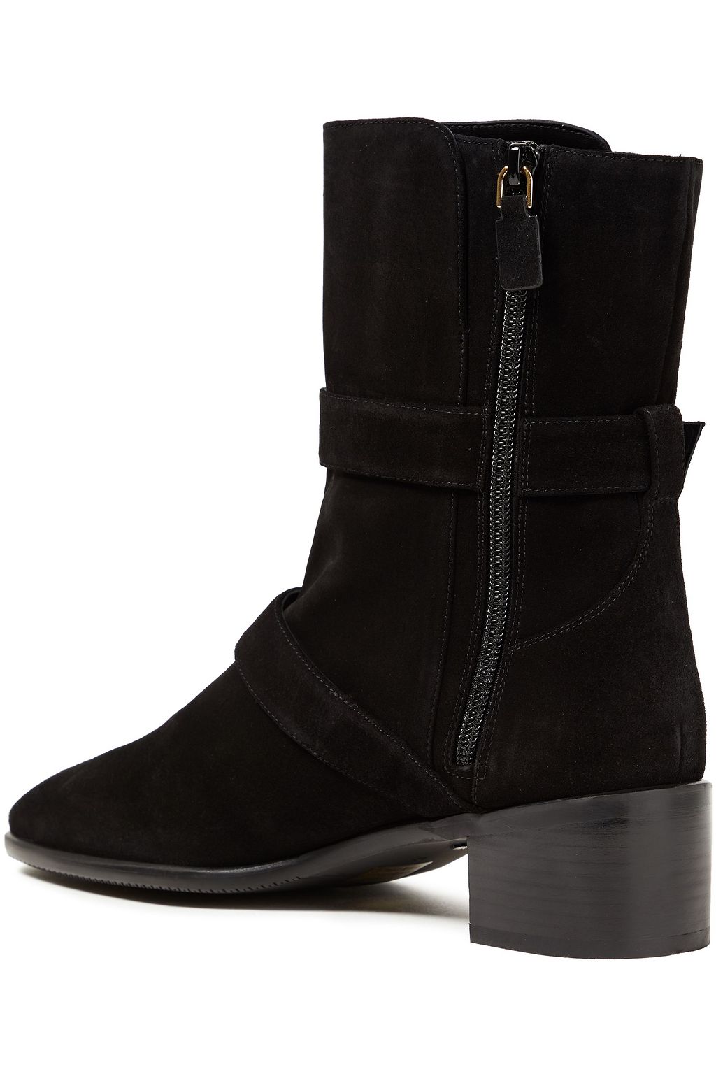 STUART WEITZMAN Britain buckled suede ankle boots