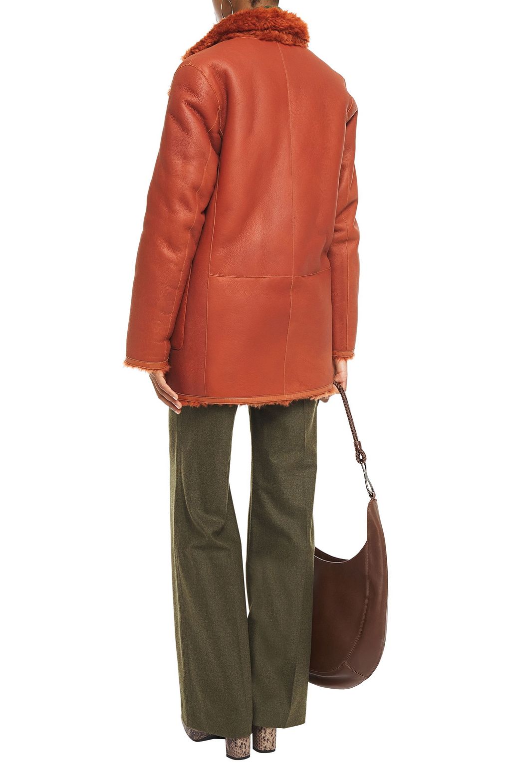 JOSEPH Lyne reversible shearling coat