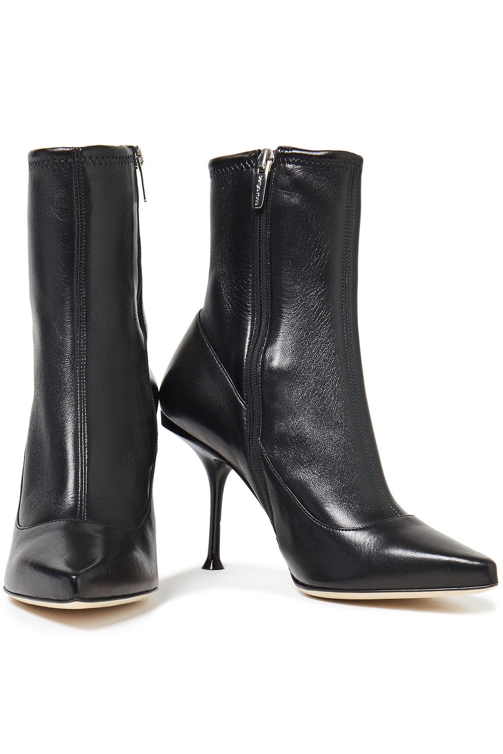 SERGIO ROSSI Leather ankle boots