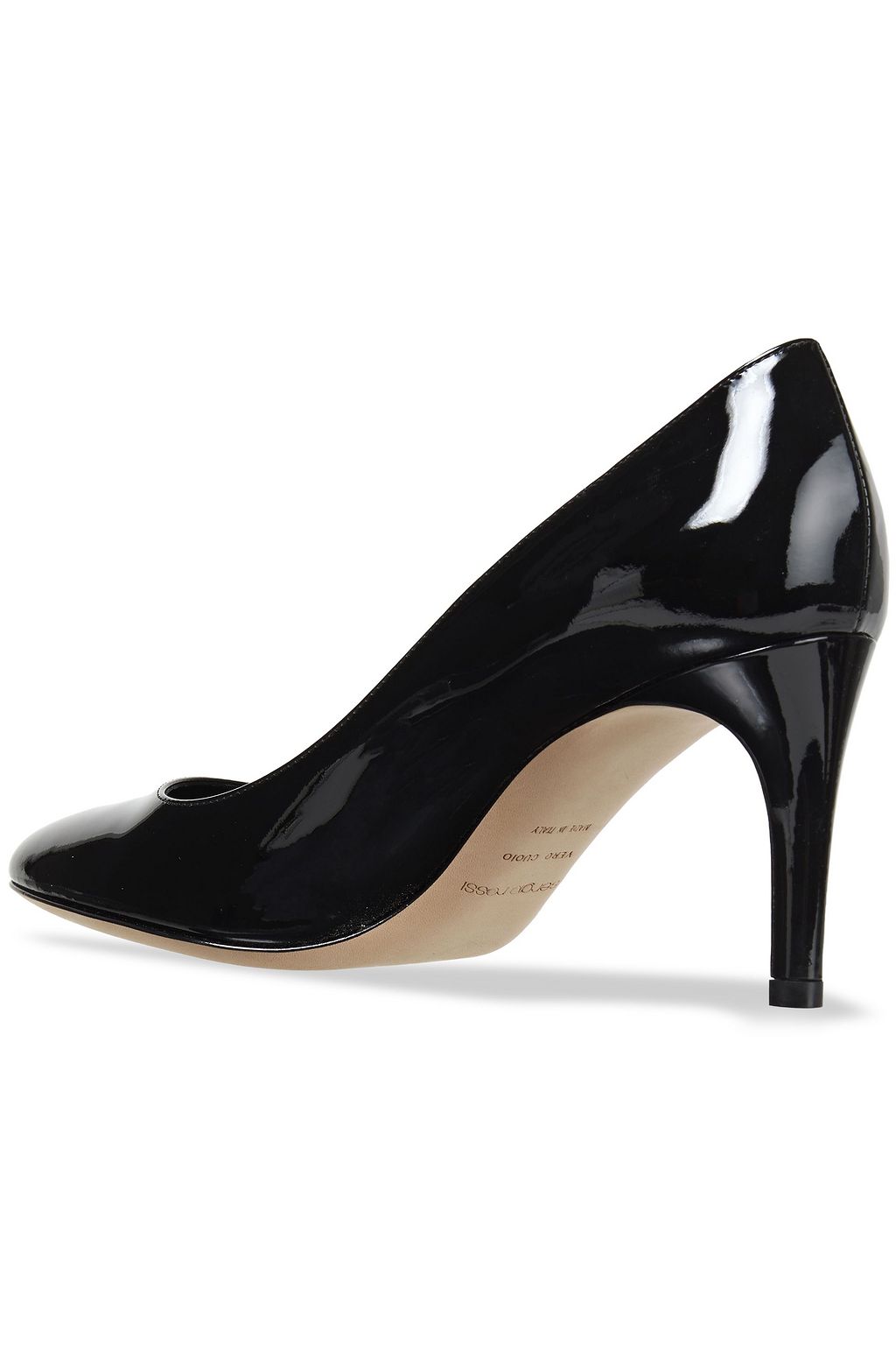 SERGIO ROSSI Patent-leather pumps