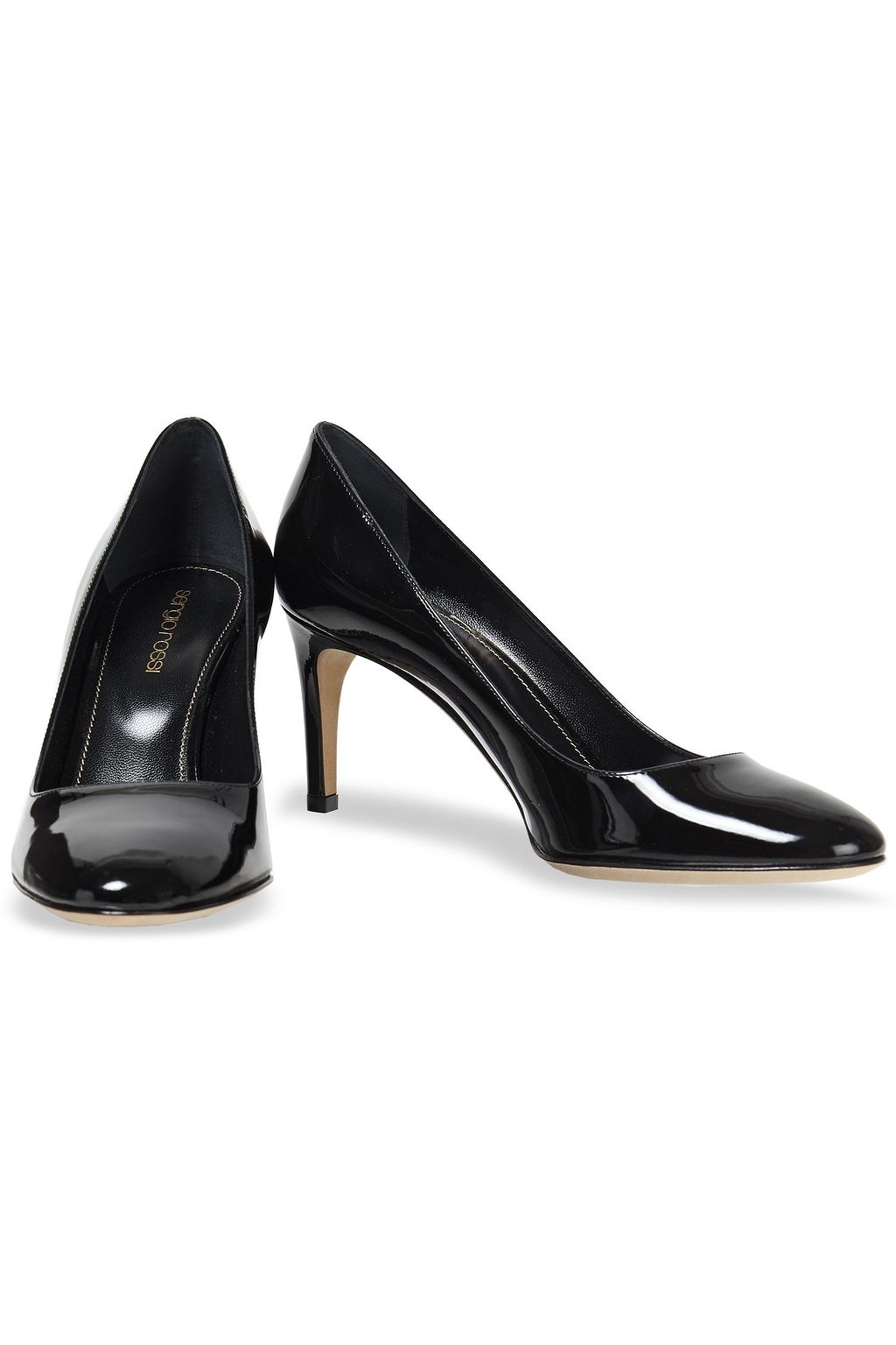SERGIO ROSSI Patent-leather pumps
