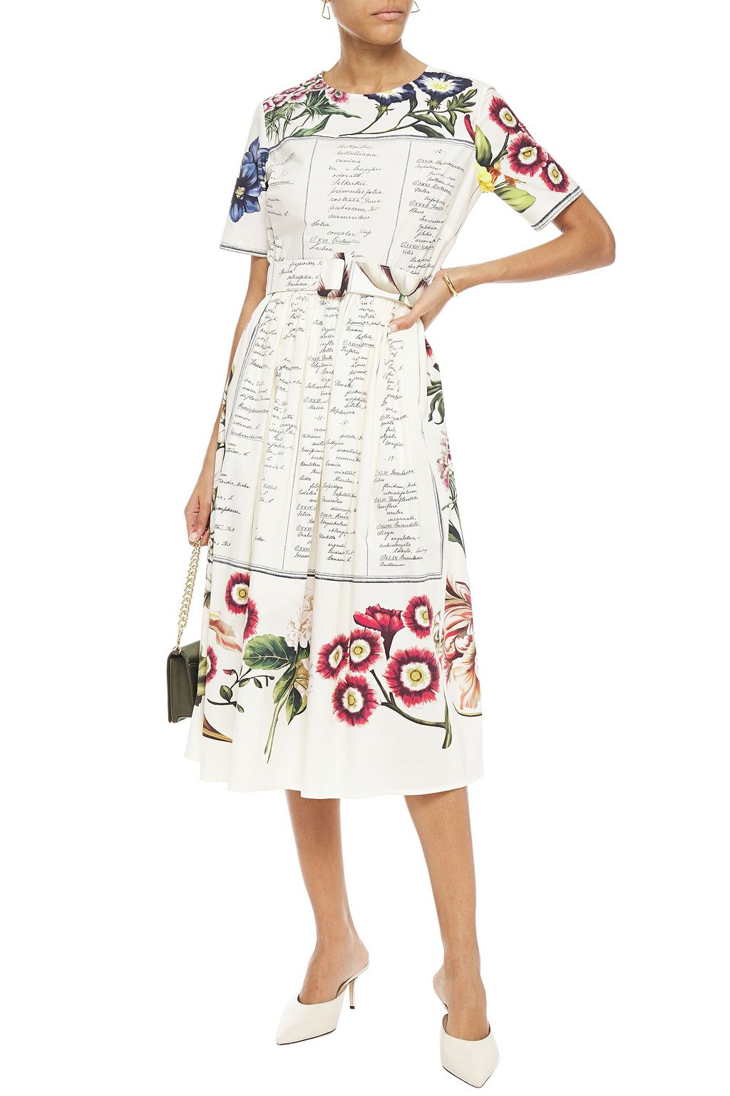oscar de la renta midi