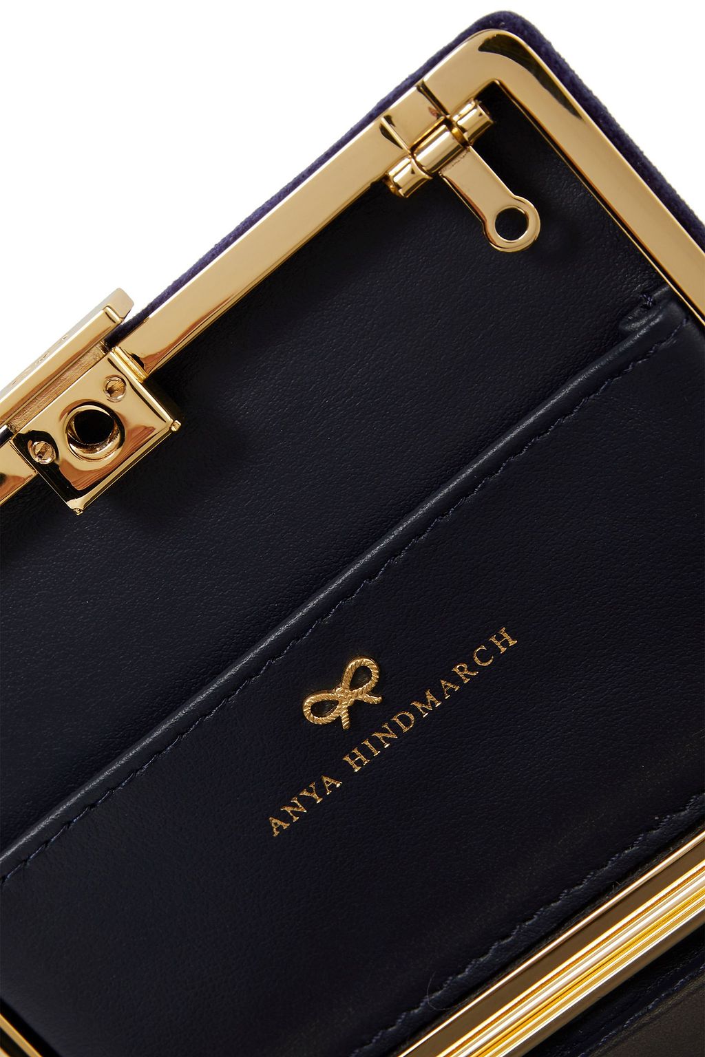 ANYA HINDMARCH Velvet cardholder