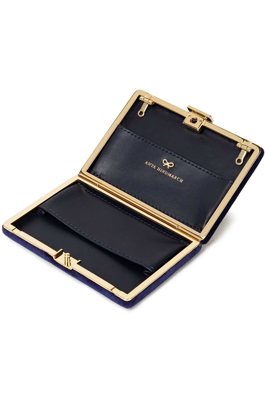 ANYA HINDMARCH Velvet cardholder