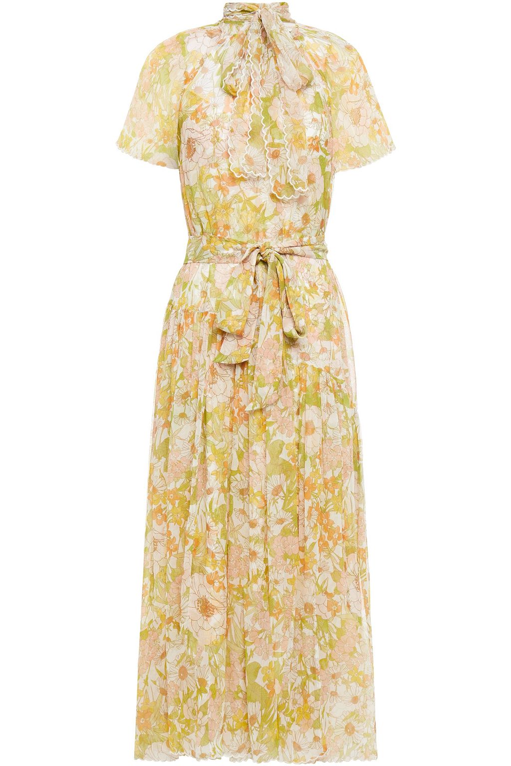 zimmermann green floral dress