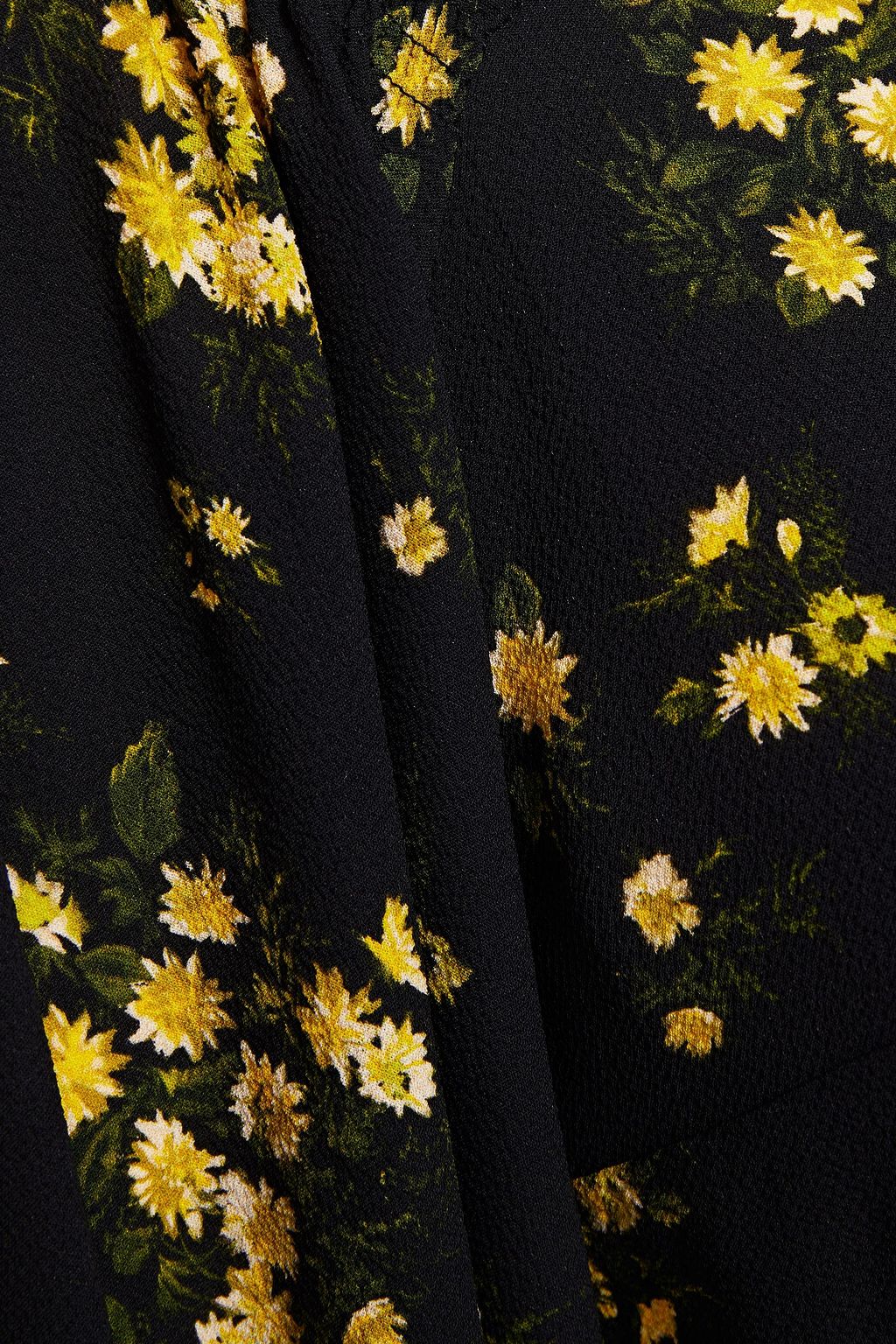 EMILIA WICKSTEAD Margo floral-print textured-georgette blouse