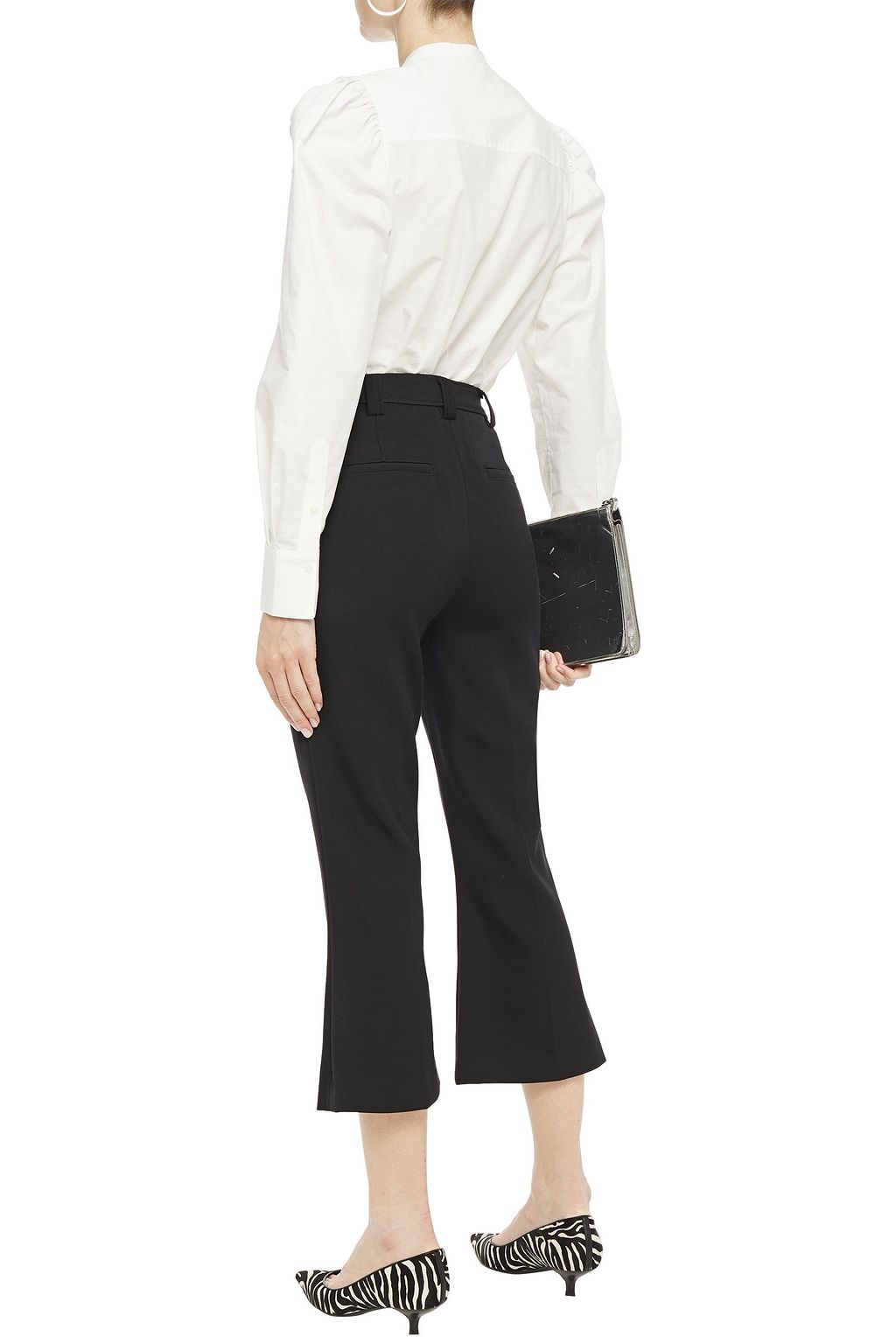 A.L.C. Stretch-twill kick-flare pants