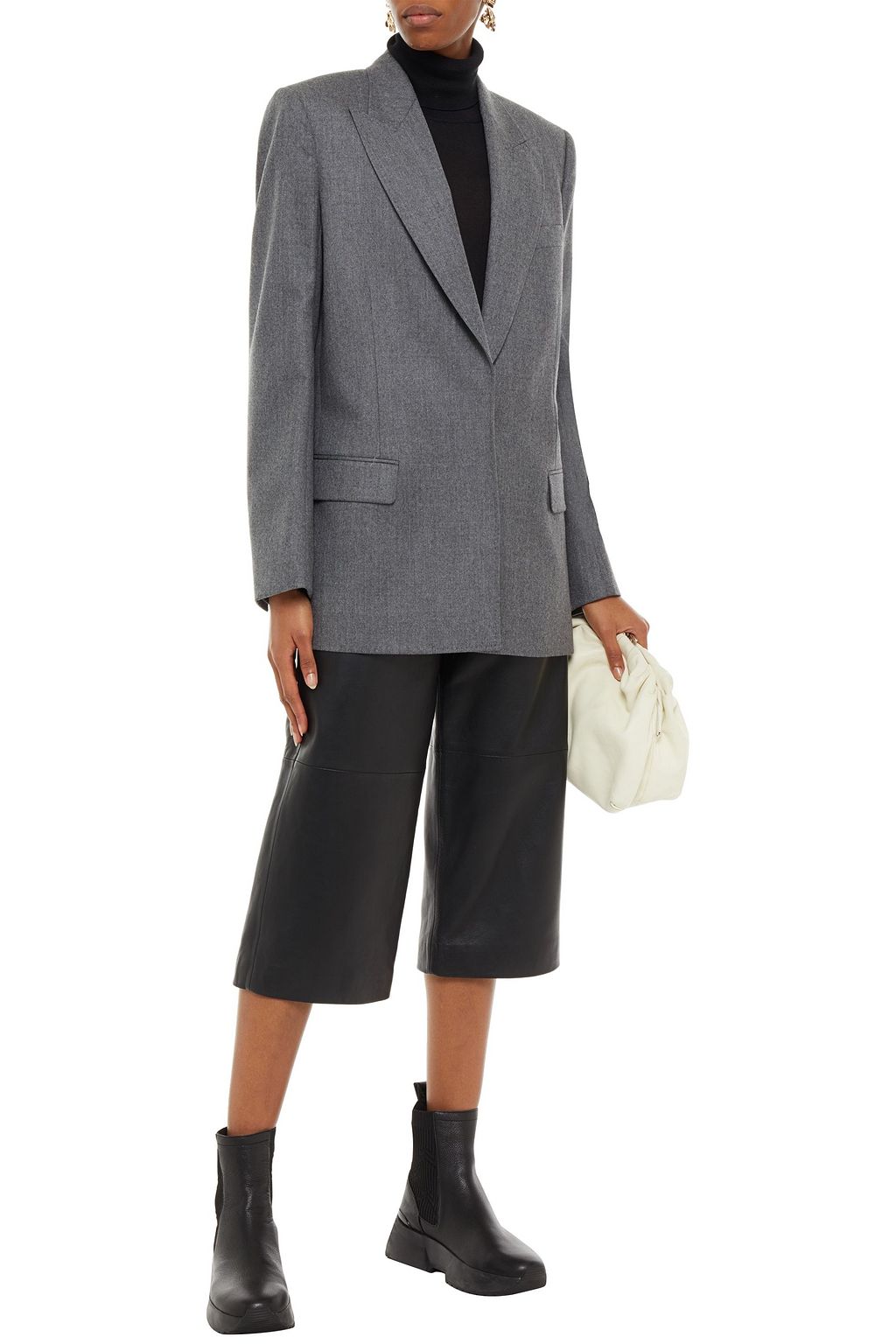 STELLA MCCARTNEY Wool-felt blazer