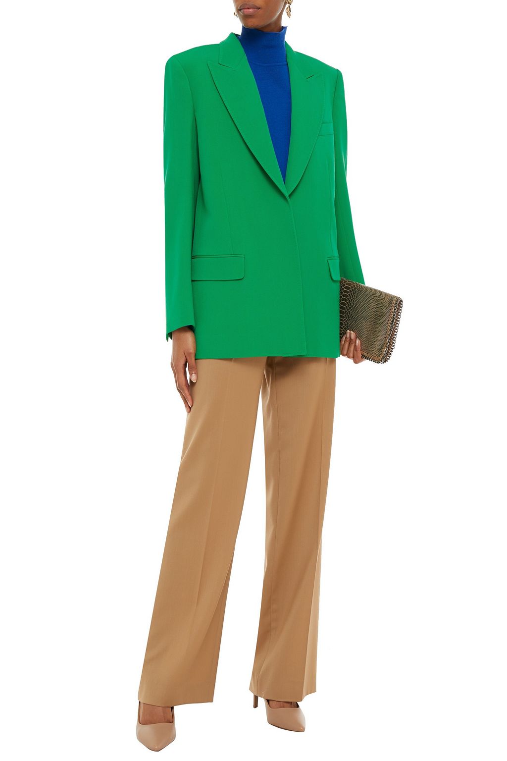 STELLA MCCARTNEY Wool-twill blazer