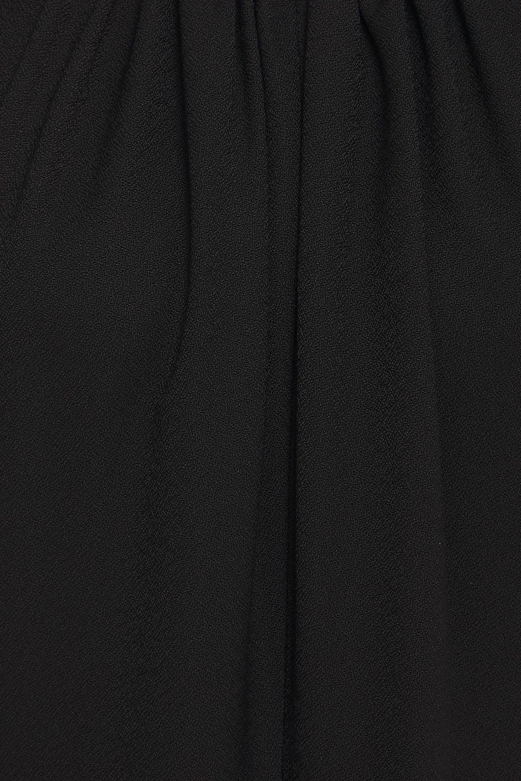 MARNI Gathered crepe midi dress