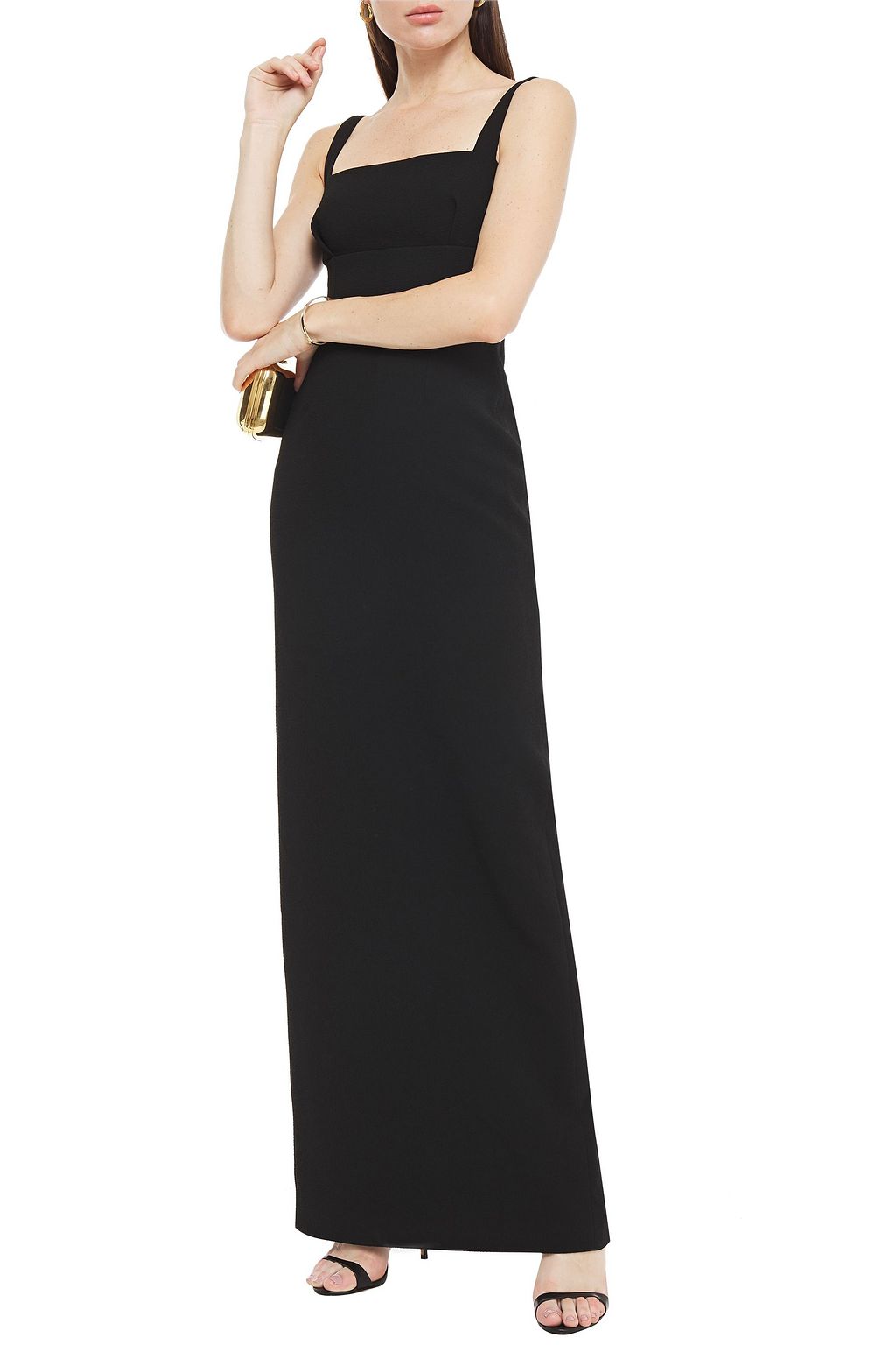 EMILIA WICKSTEAD Magdalina textured-crepe maxi dress