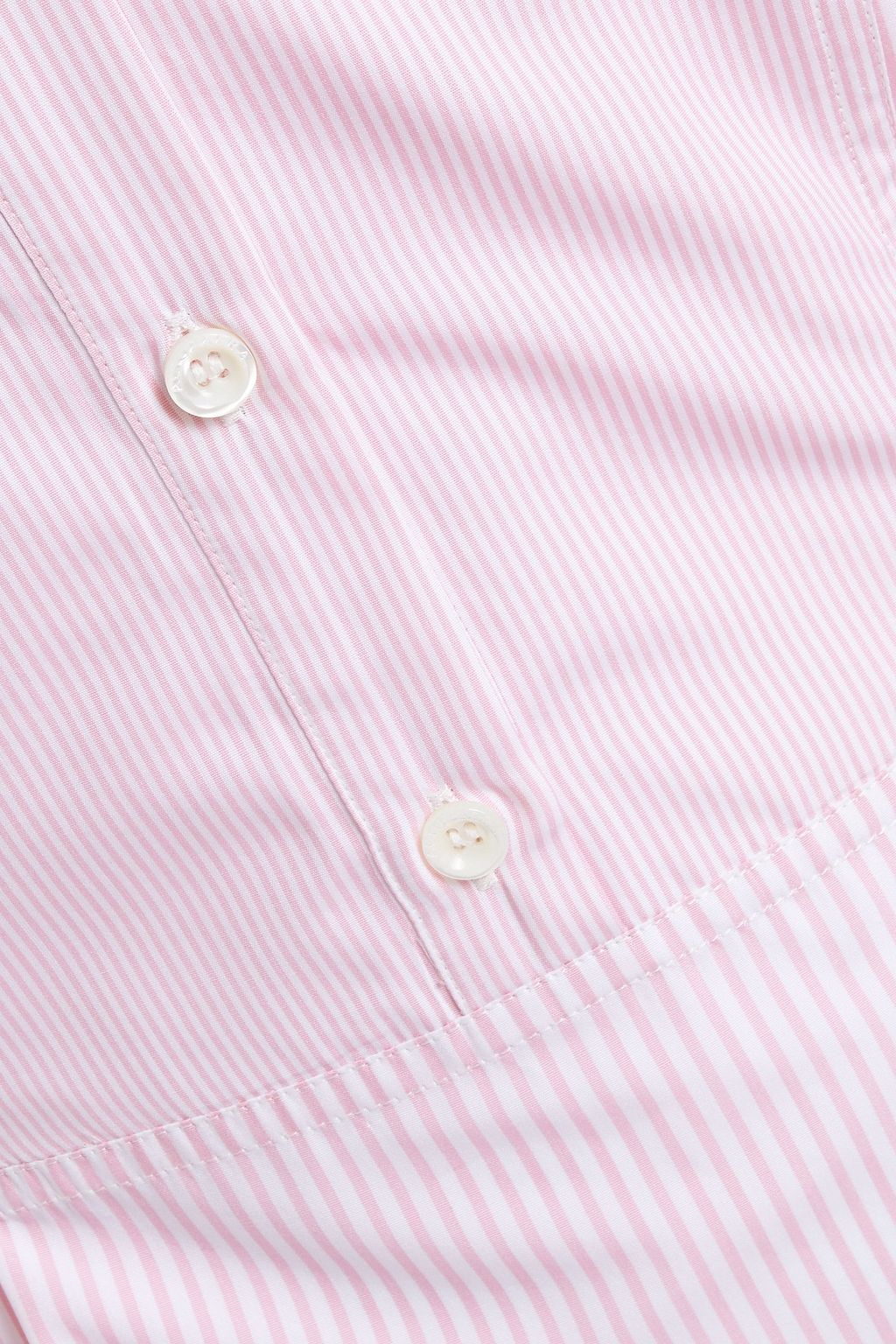 ALTUZARRA Striped cotton-poplin shirt