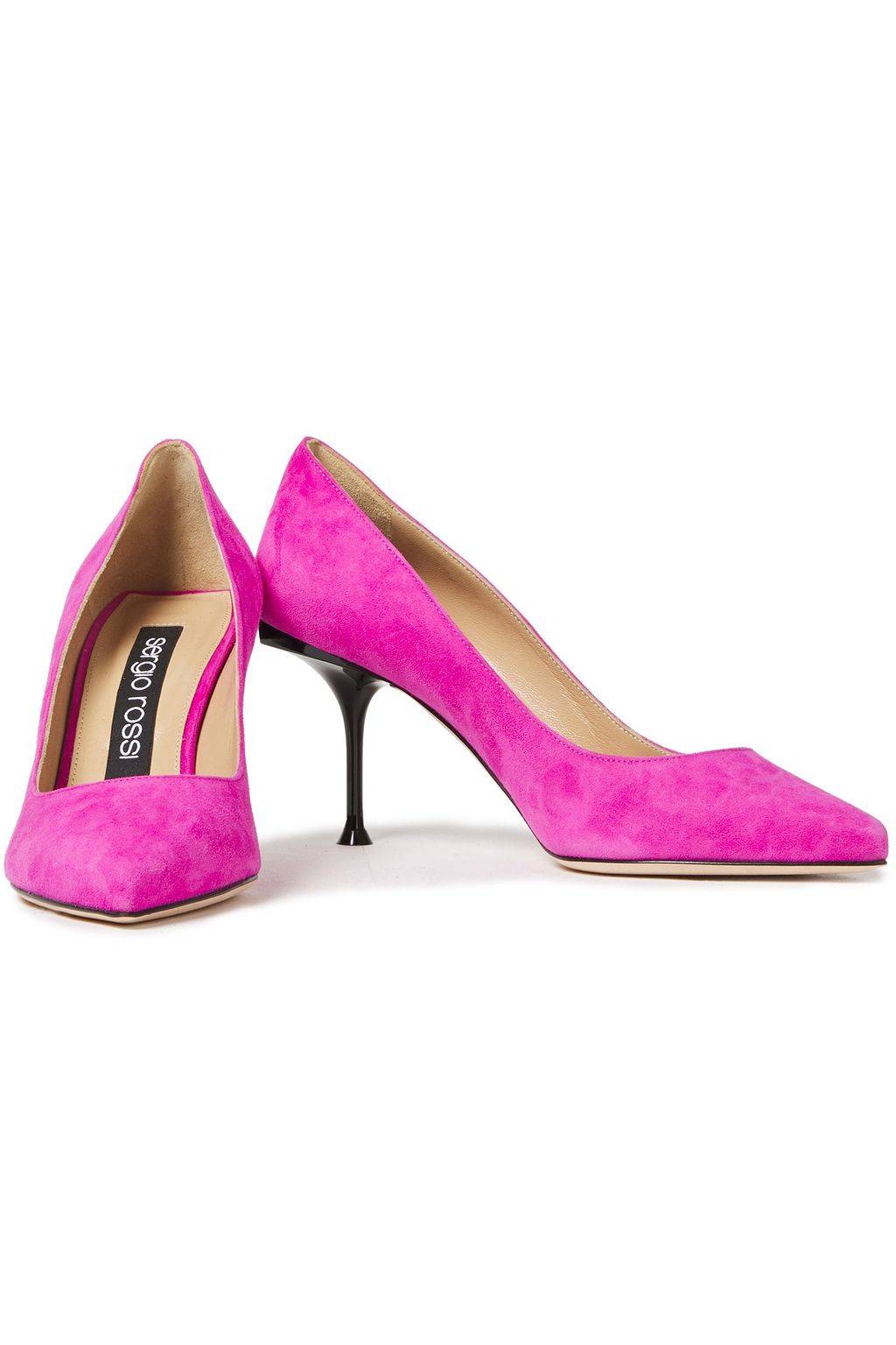 SERGIO ROSSI Scarlett suede pumps