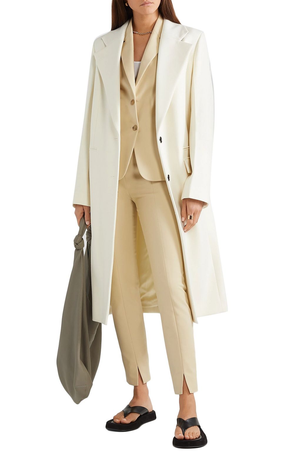THE ROW Lobton Blazer aus einer Baumwollmischung
