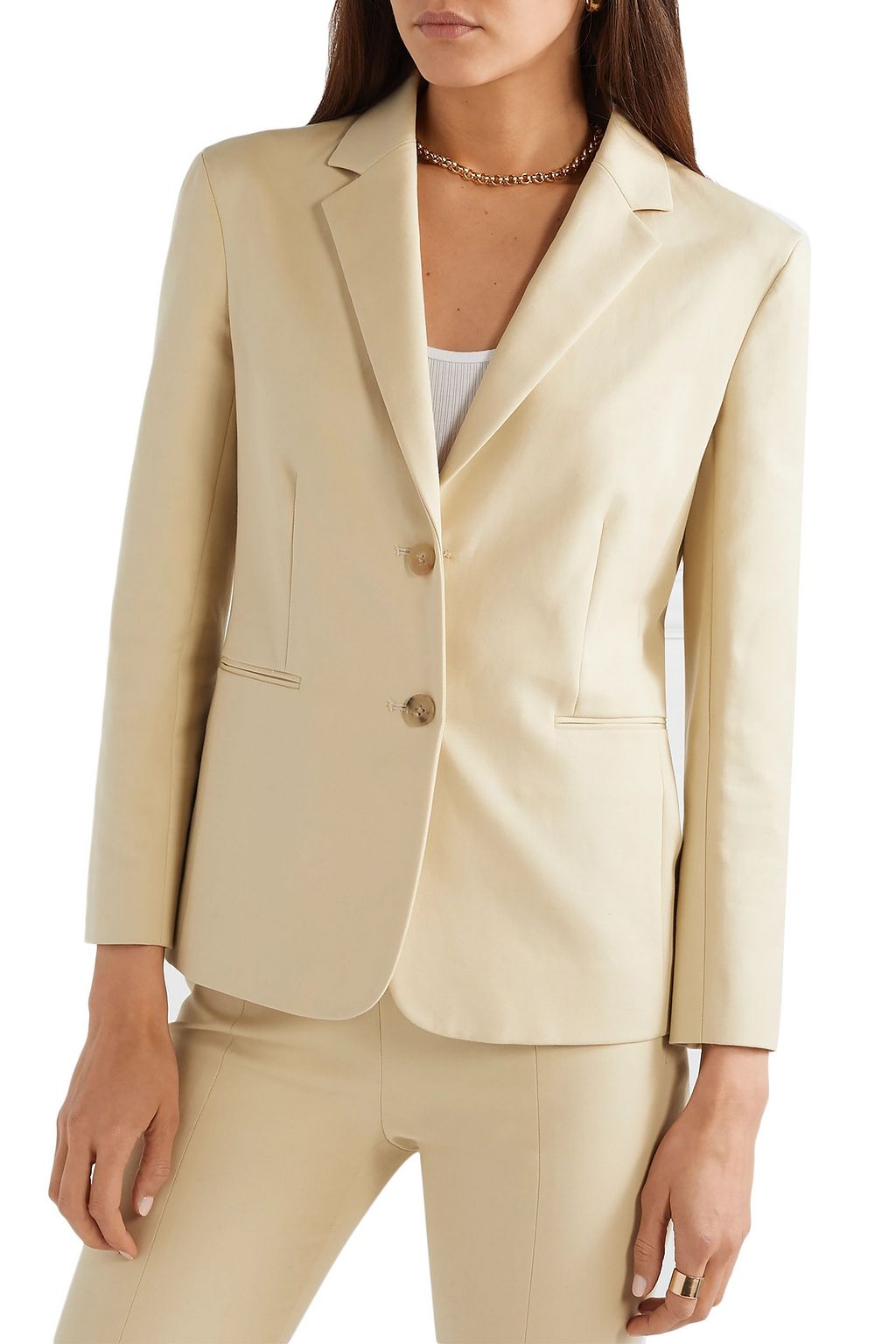 THE ROW Lobton Blazer aus einer Baumwollmischung