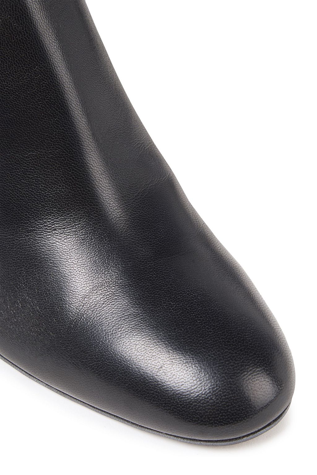 SERGIO ROSSI Buckled leather ankle boots