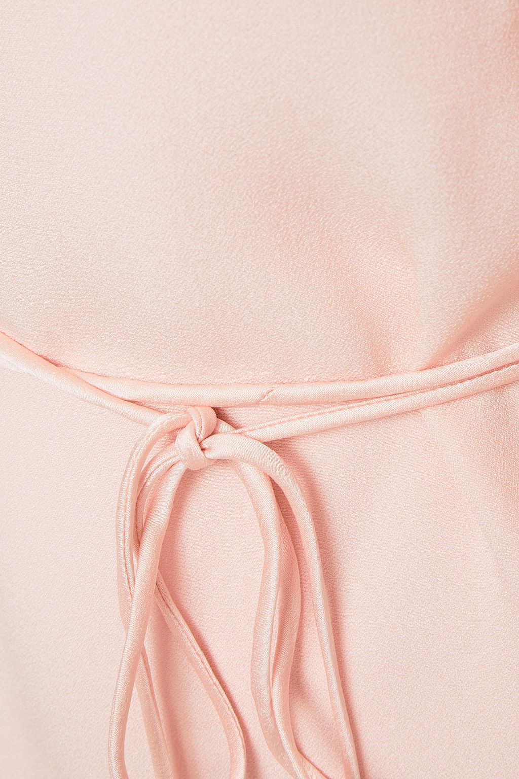 LES HÉROÏNES BY VANESSA COCCHIARO Belted crepe top