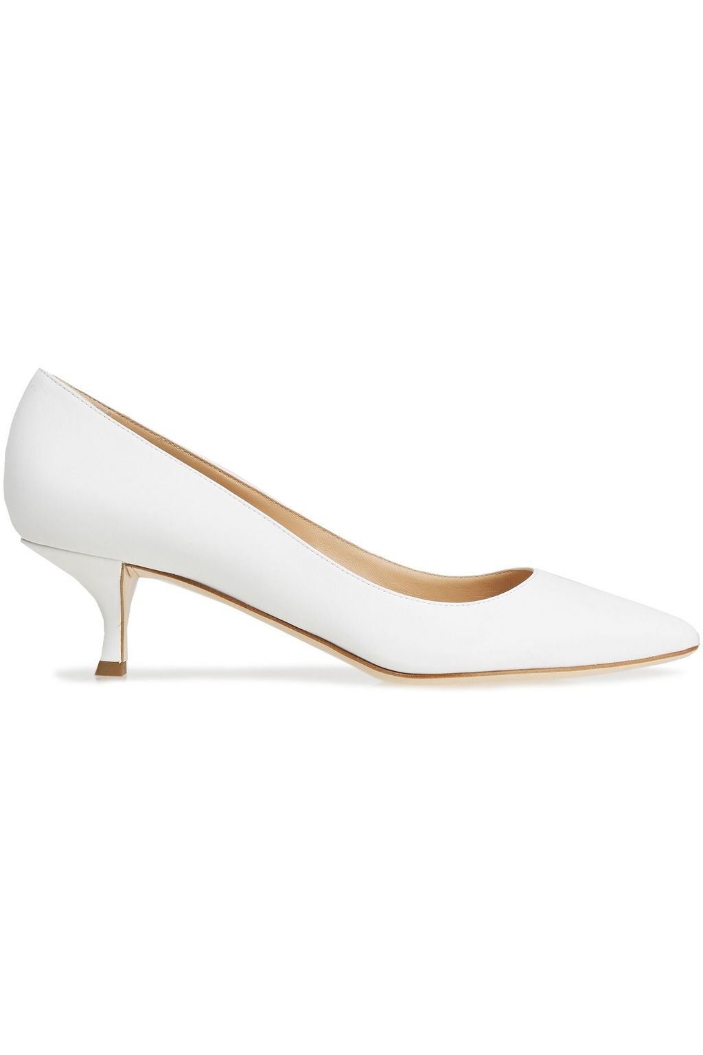 sergio rossi white pumps