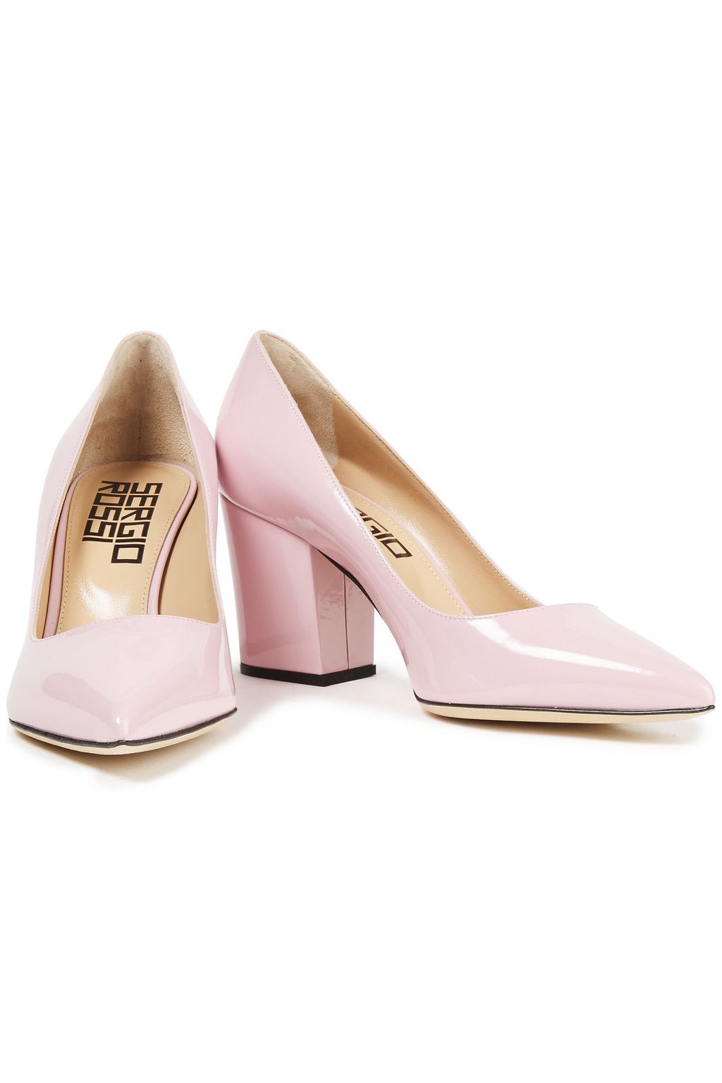 SERGIO ROSSI Patent-leather pumps