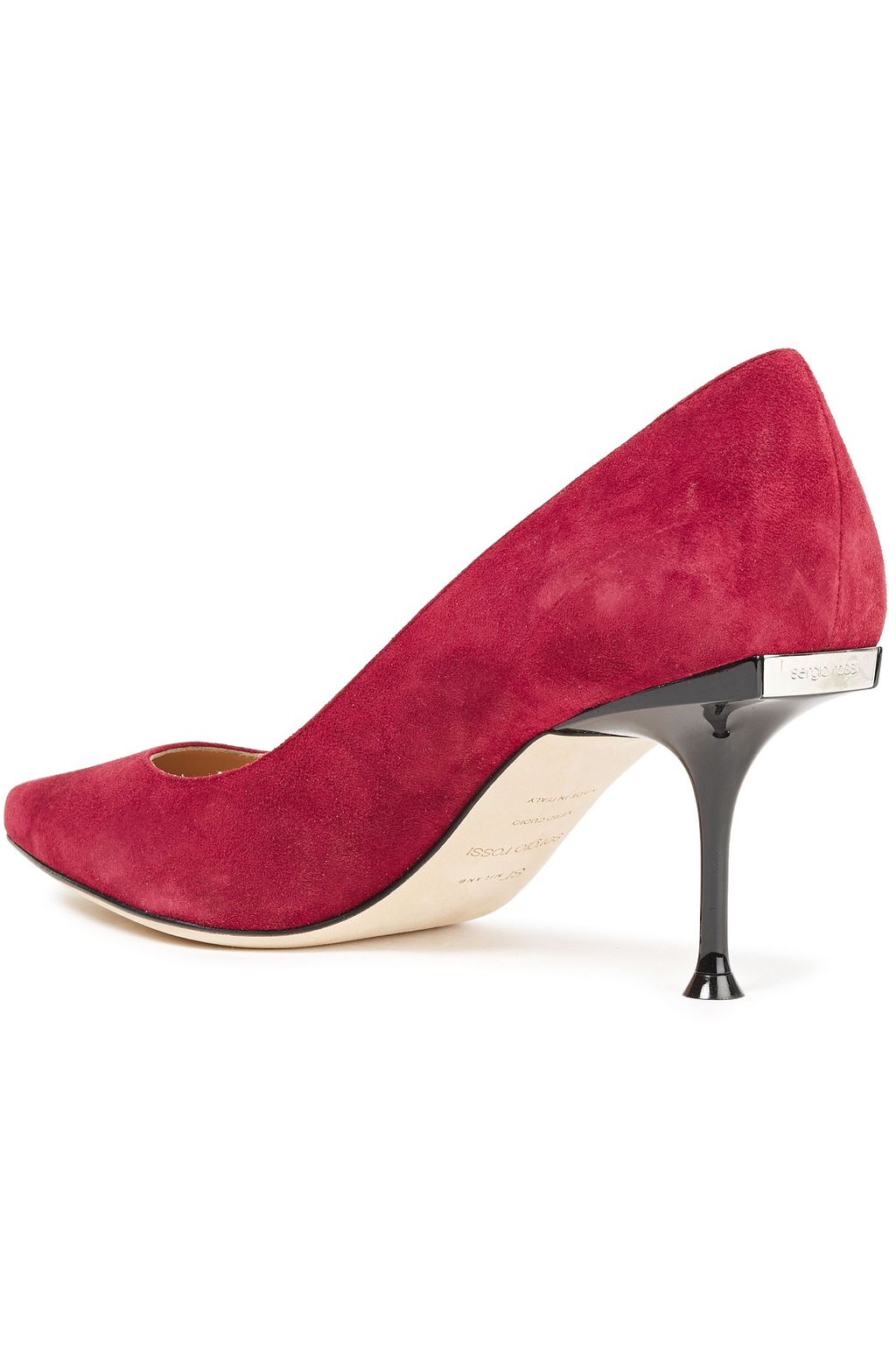 SERGIO ROSSI Scarlett suede pumps