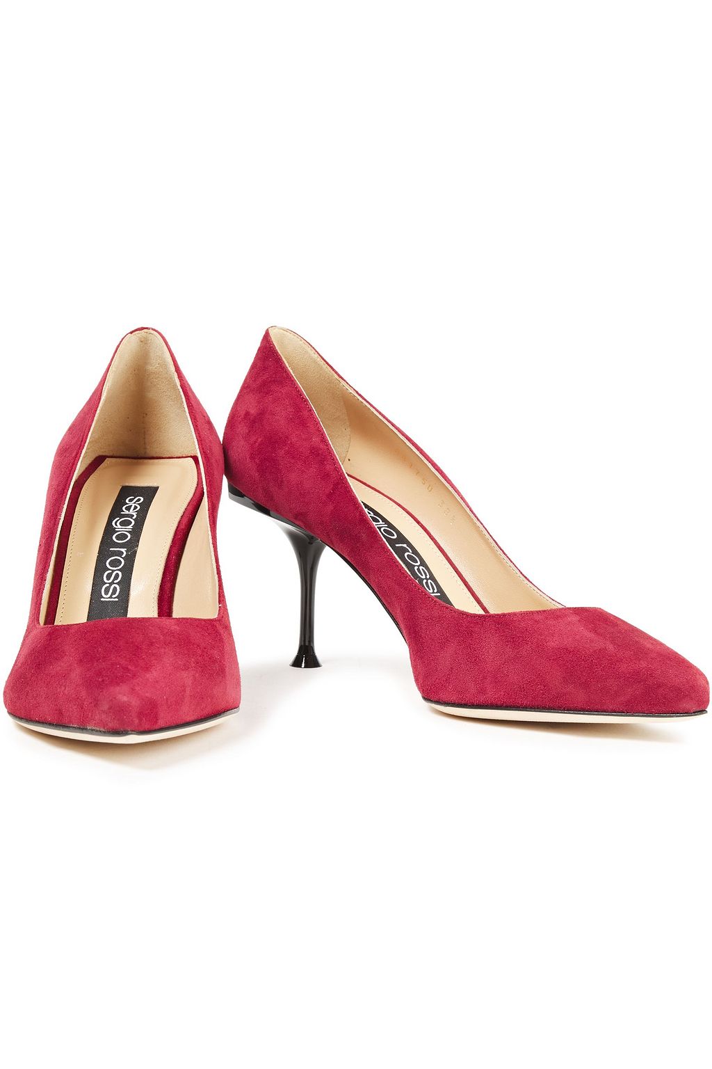 SERGIO ROSSI Scarlett suede pumps