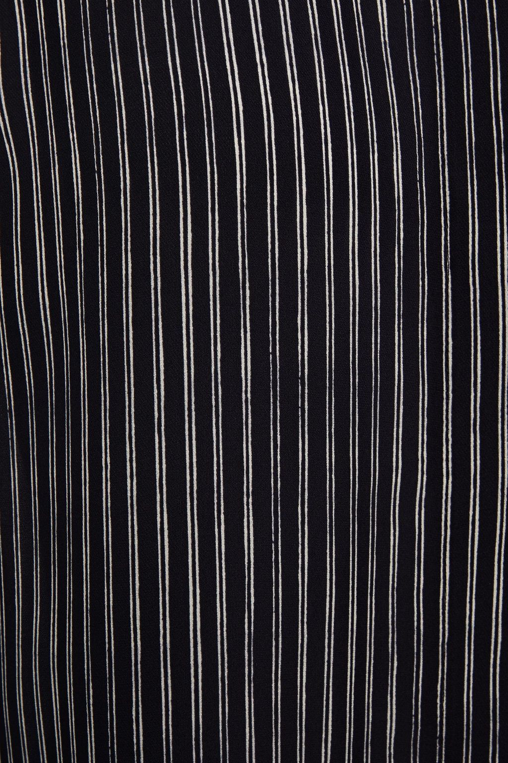 OSCAR DE LA RENTA Pinstriped silk shirt