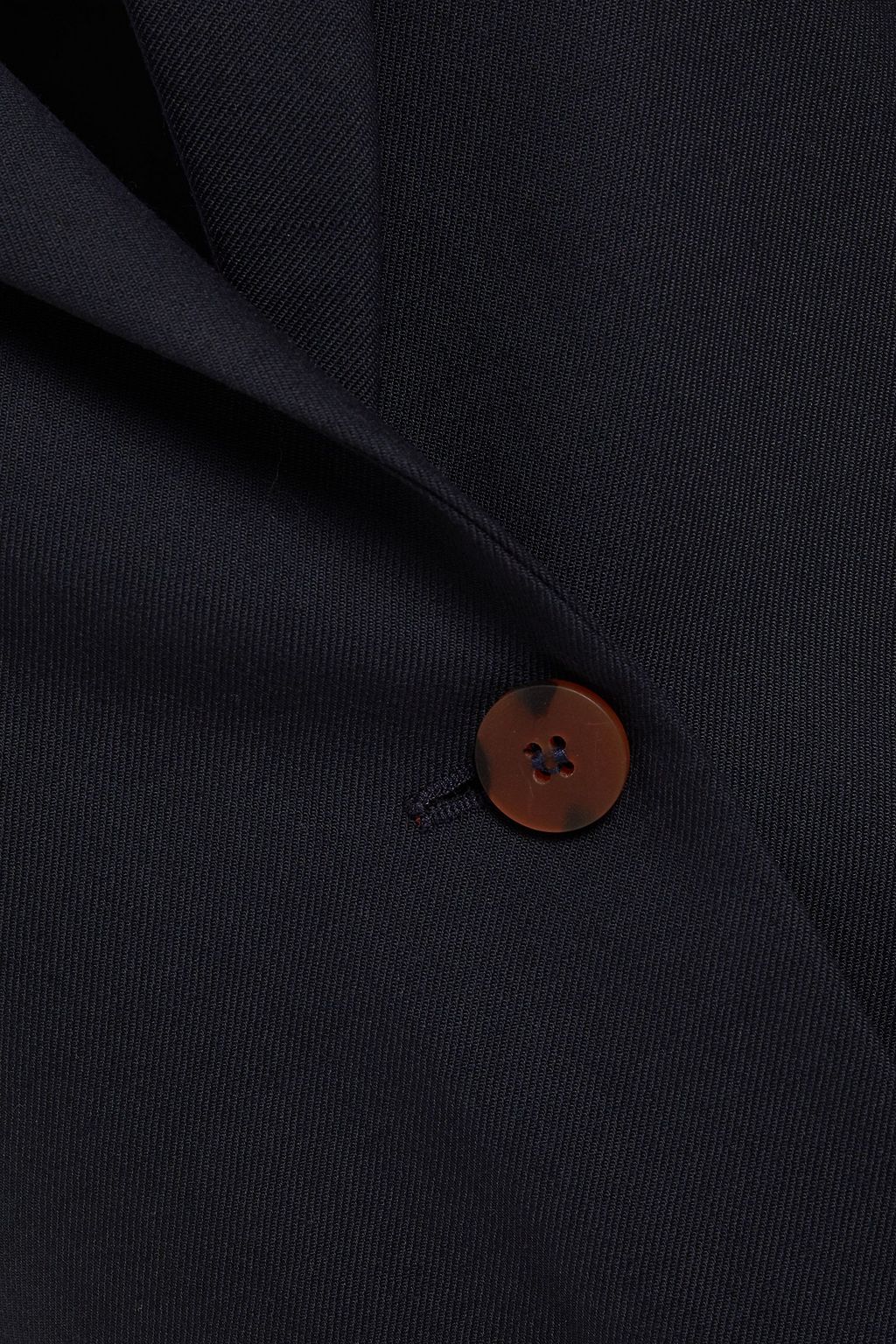 VICTORIA, VICTORIA BECKHAM Tie-detailed twill blazer