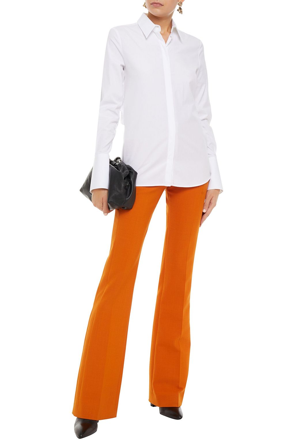 VICTORIA, VICTORIA BECKHAM Cotton-poplin shirt