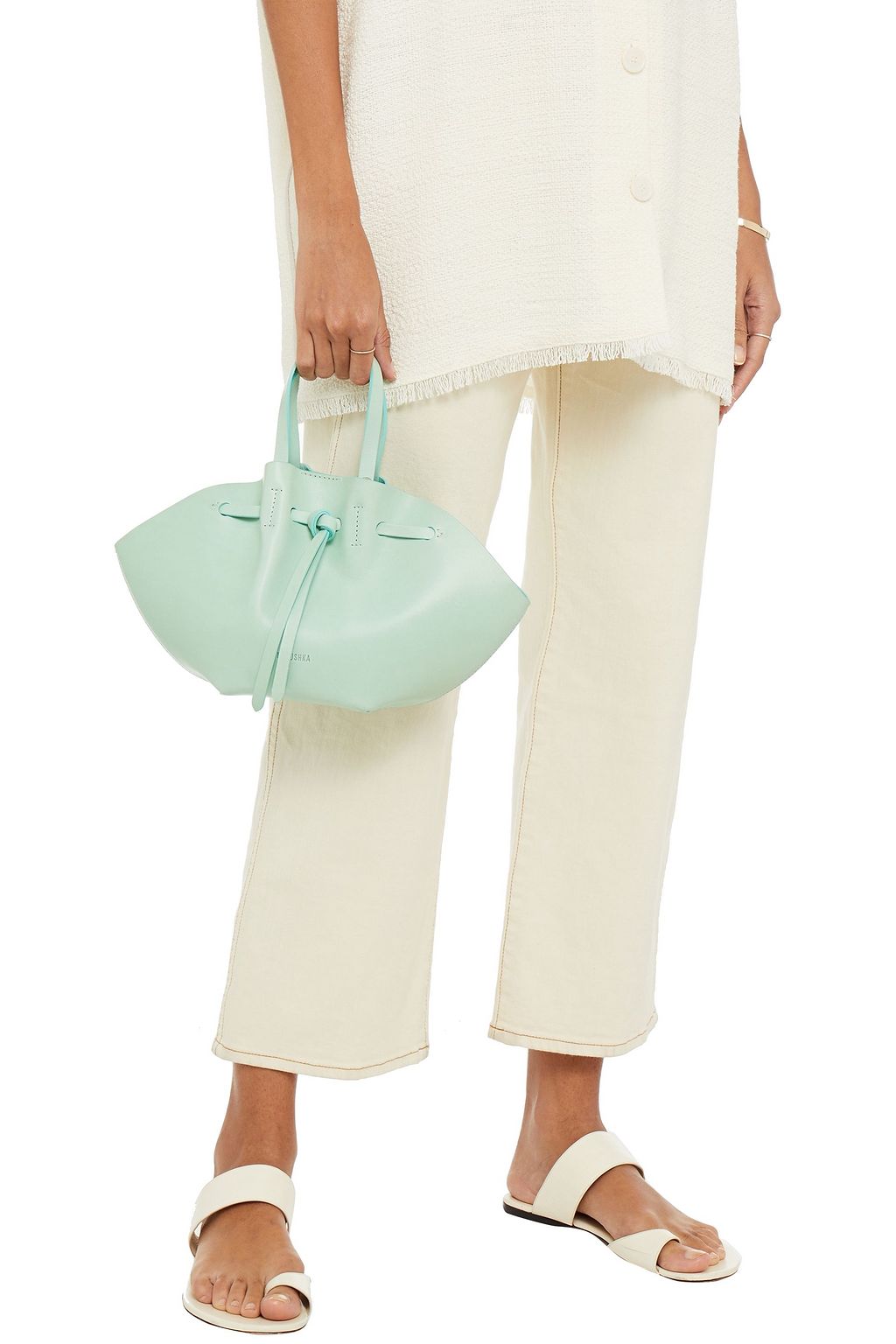 NANUSHKA Lynne mini leather tote