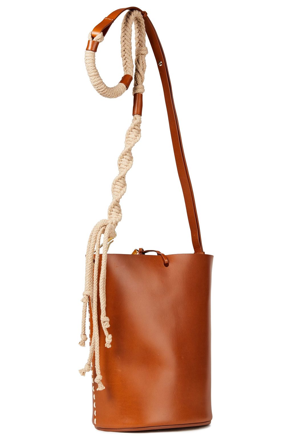 NANUSHKA Nia leather bucket bag