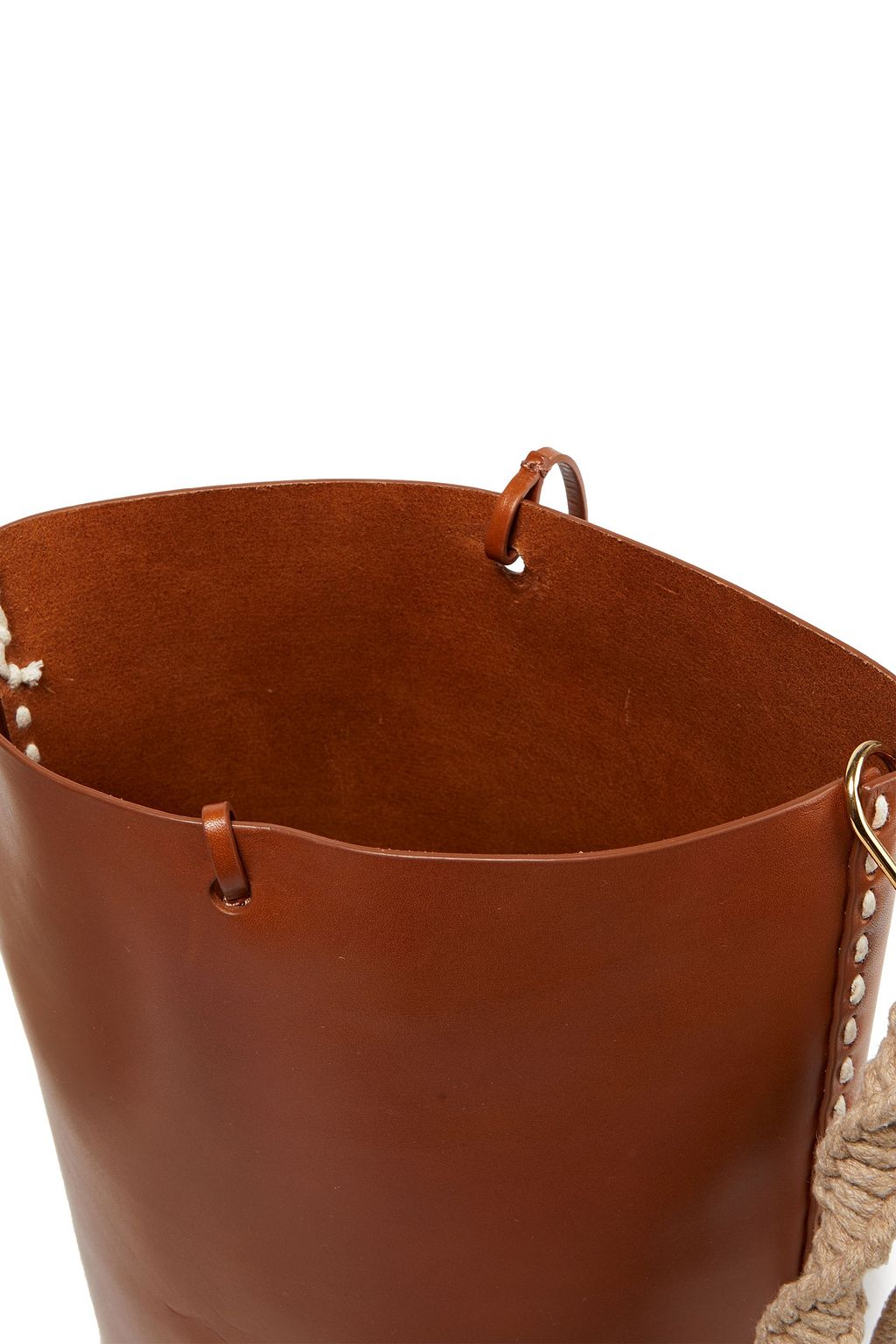 NANUSHKA Nia leather bucket bag