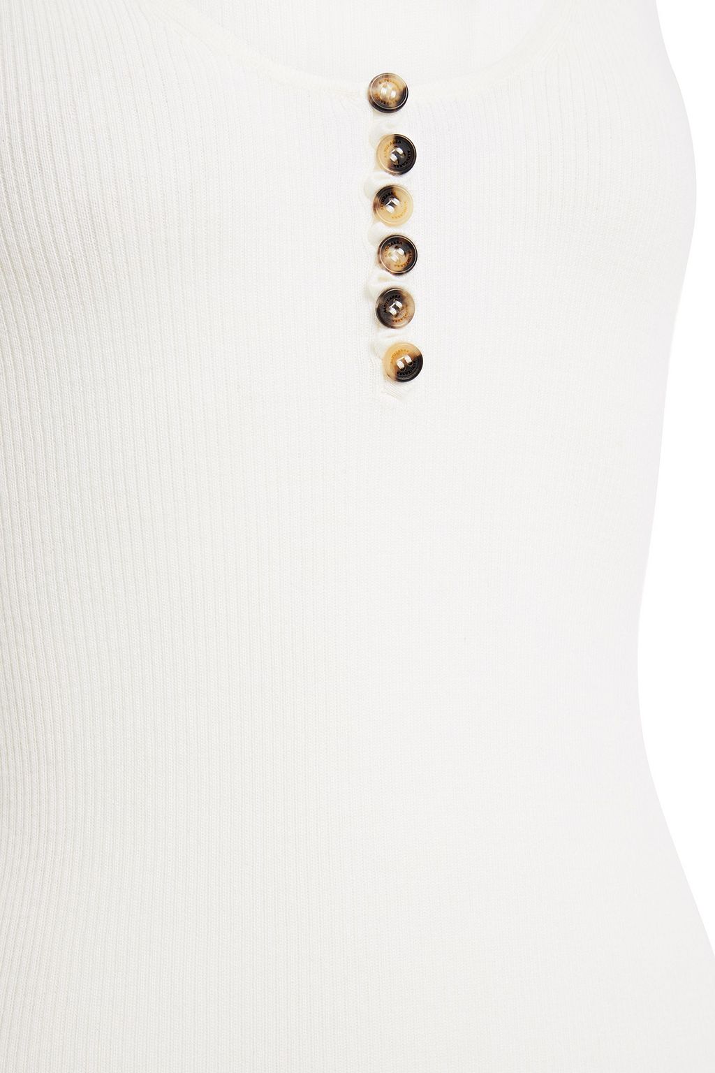 ALTUZARRA Ribbed wool and cashmere-blend tank