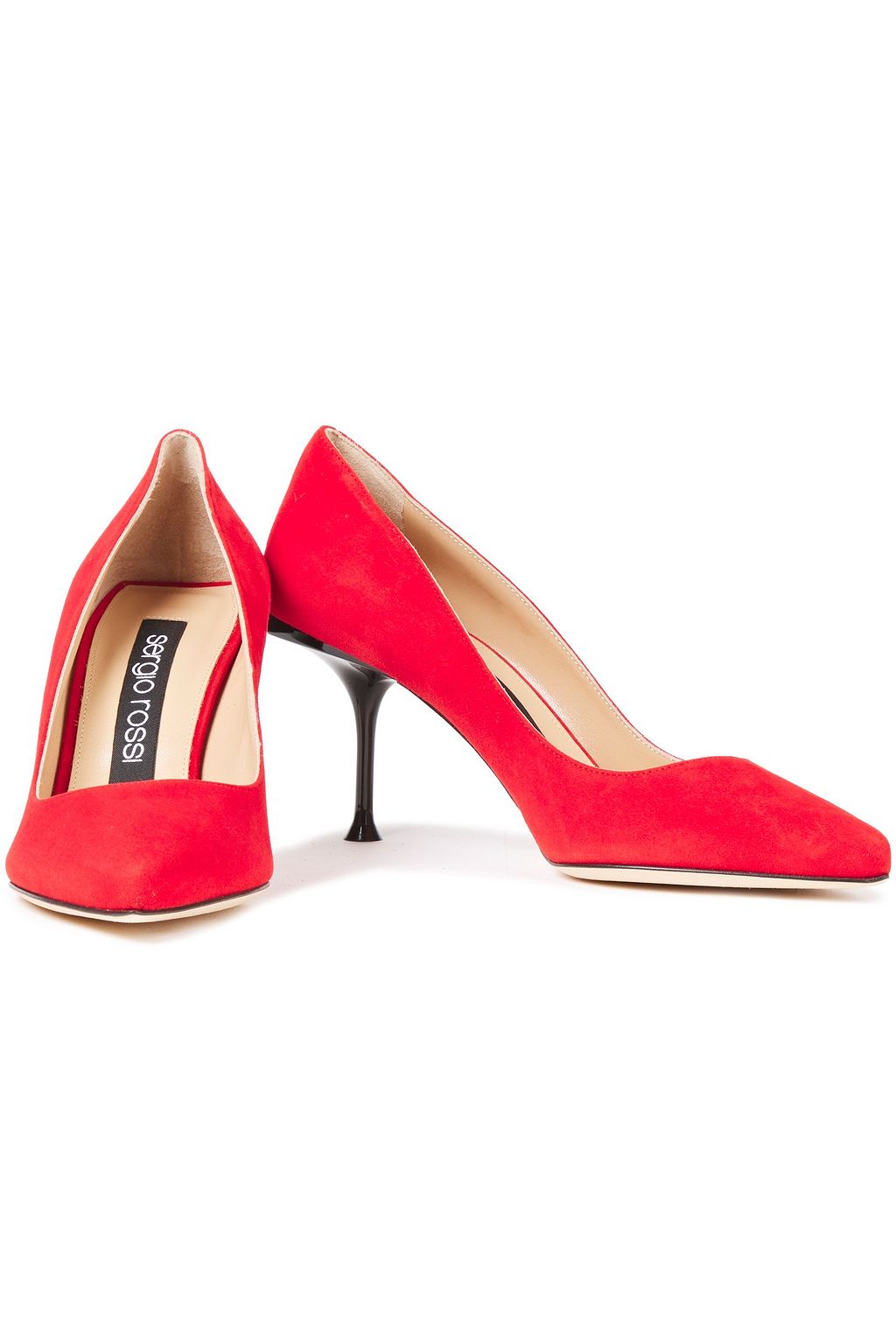 SERGIO ROSSI Scarlett suede pumps