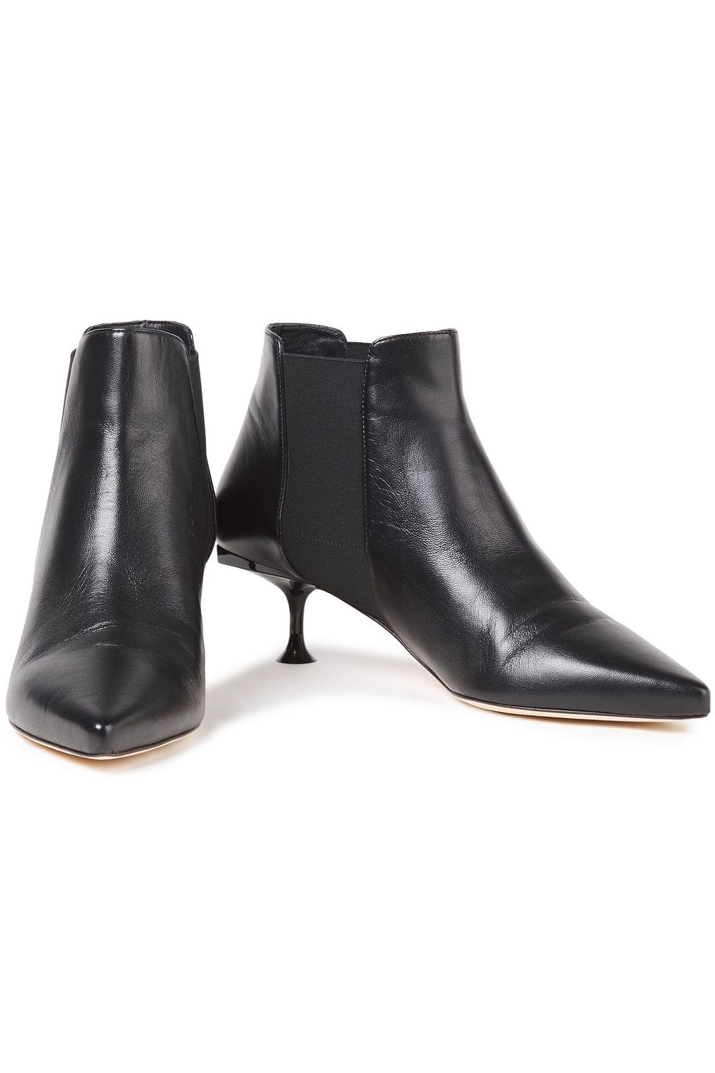 SERGIO ROSSI Leather ankle boots