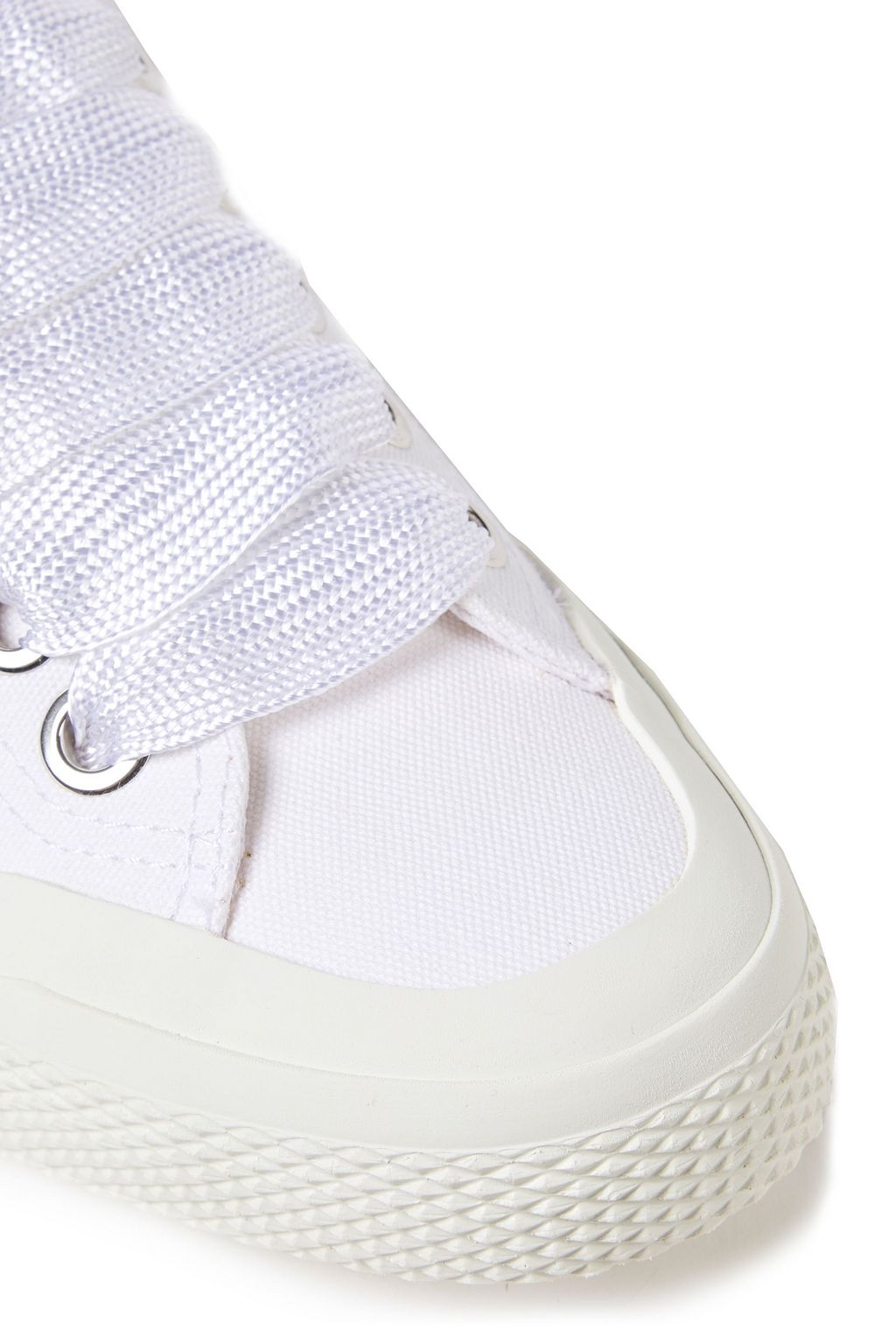 SERGIO ROSSI Cotton-canvas sneakers