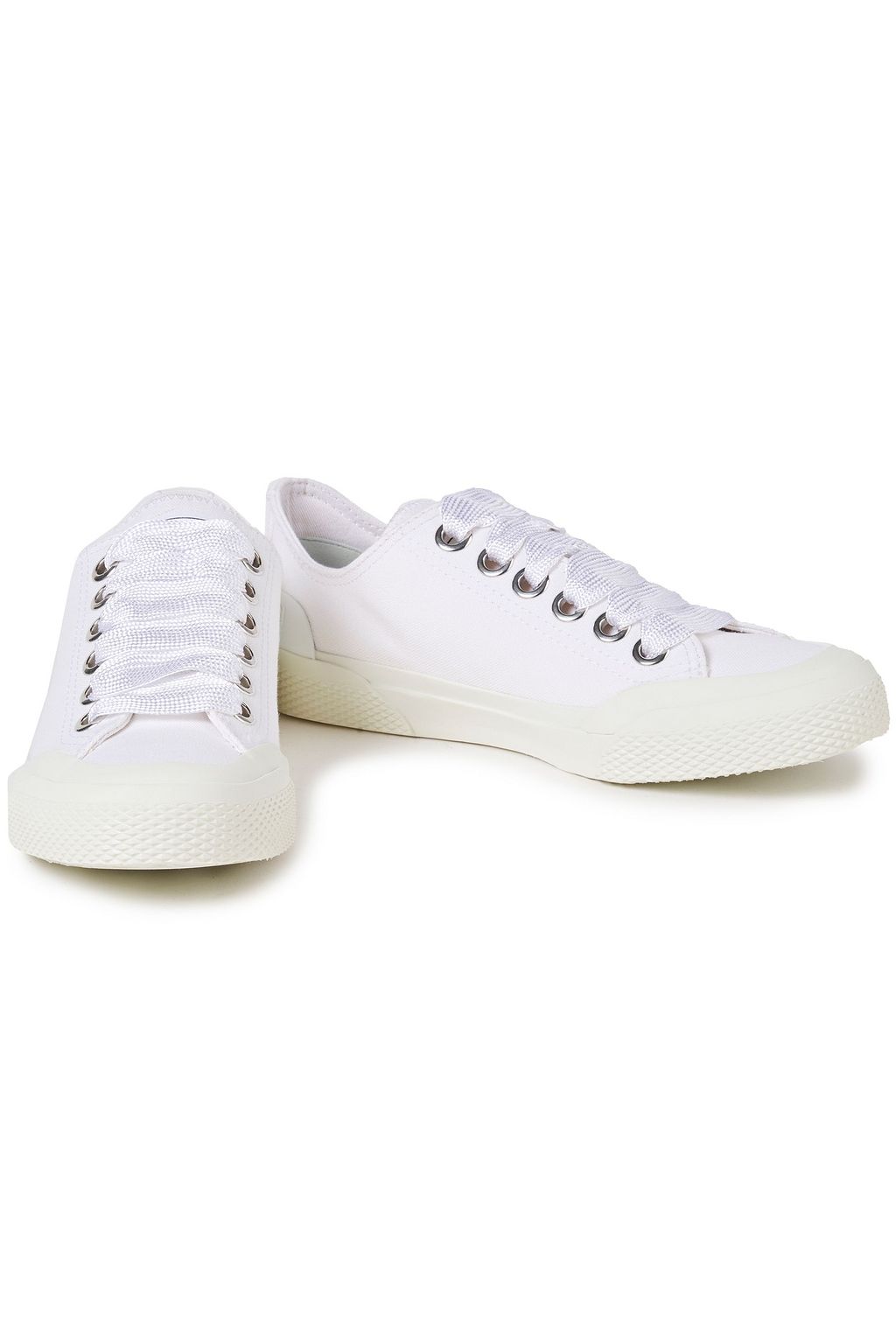 SERGIO ROSSI Cotton-canvas sneakers