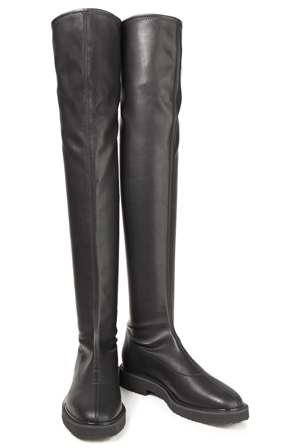 GIUSEPPE ZANOTTI Stretch-leather over-the-knee boots