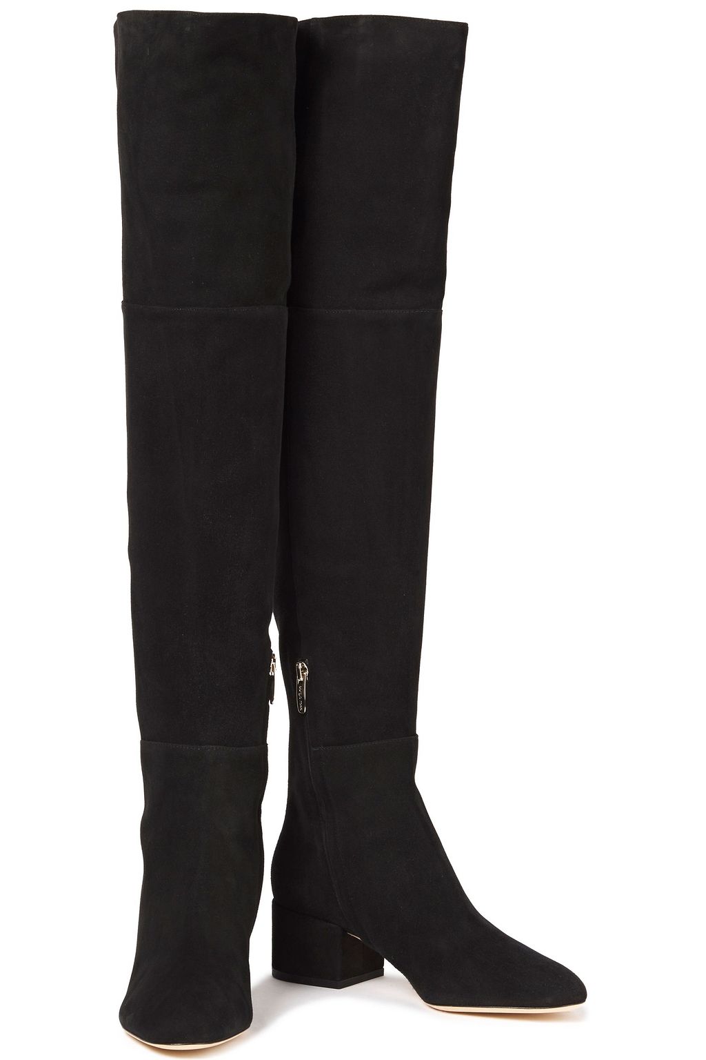 SERGIO ROSSI Suede over-the-knee boots