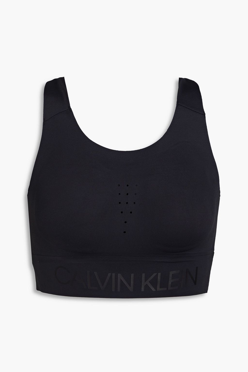 CALVIN KLEIN PERFORMANCE Tech-jersey sports bra