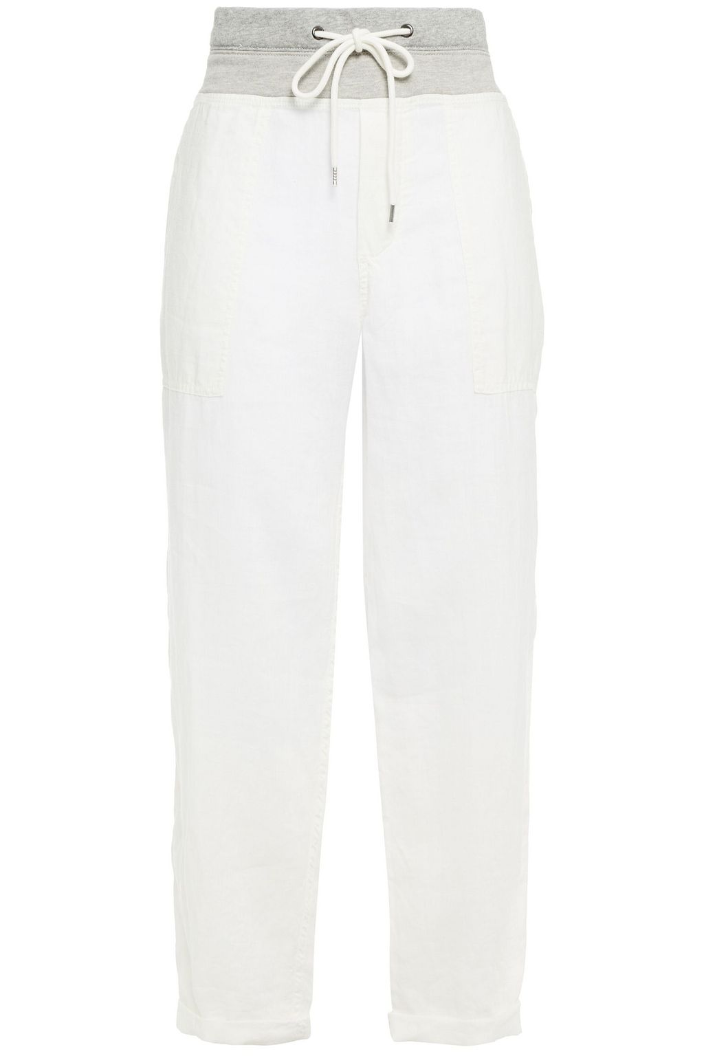 linen track pants