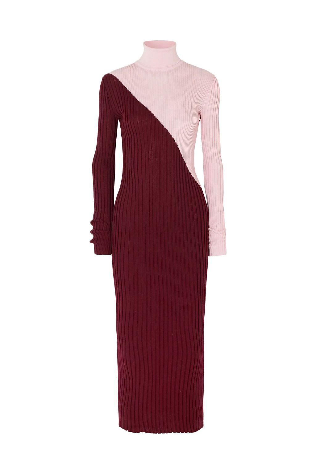 maxi dress turtleneck