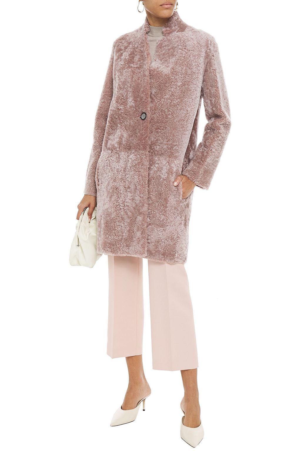 KARL DONOGHUE Reversible shearling coat