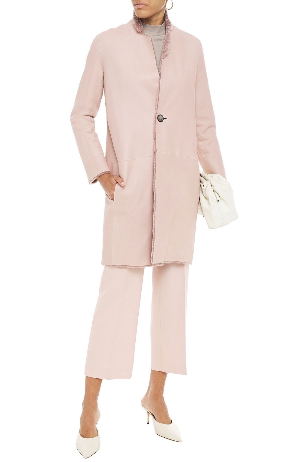 KARL DONOGHUE Reversible shearling coat
