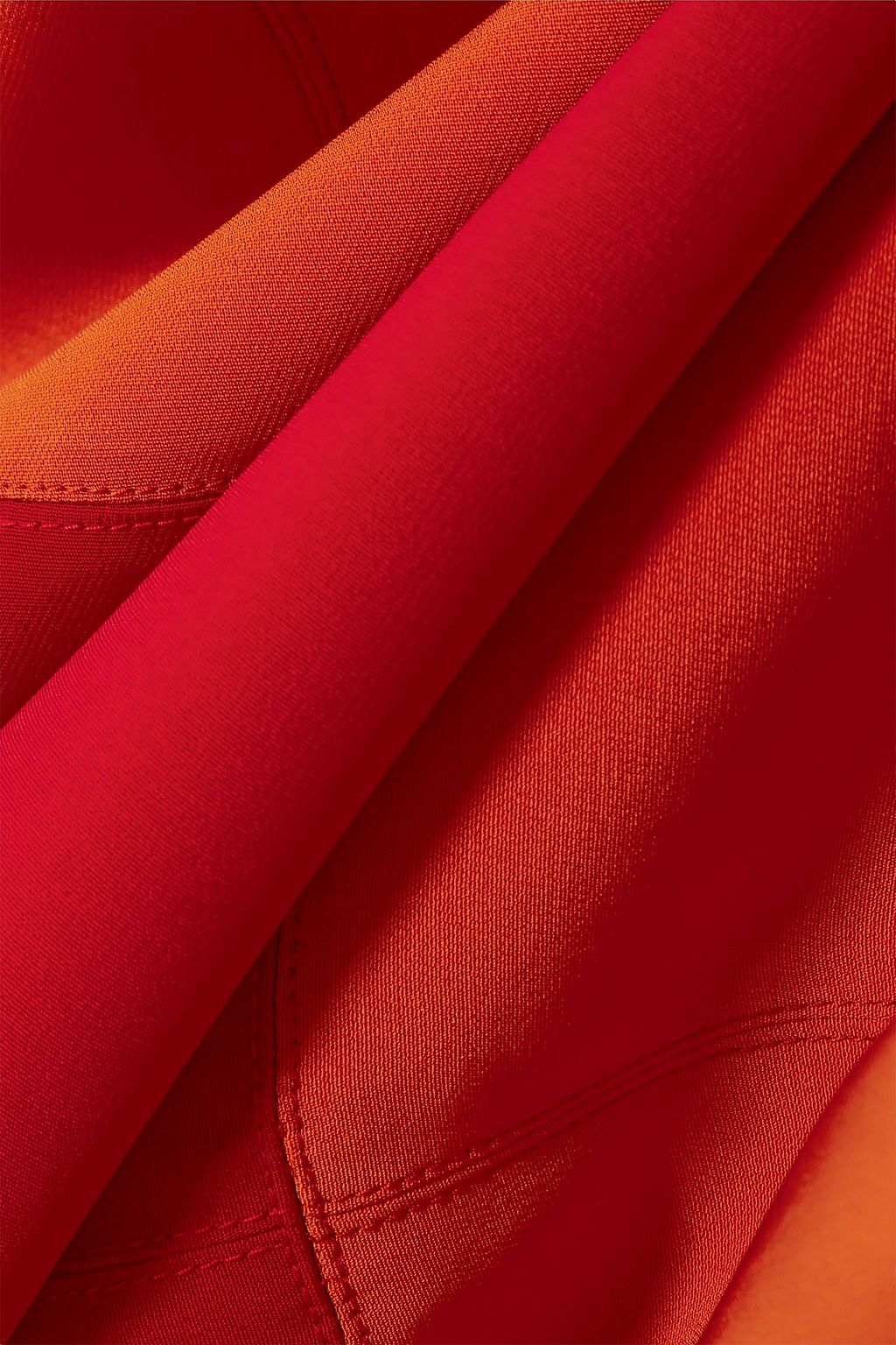 MARNI Color-block crepe midi dress