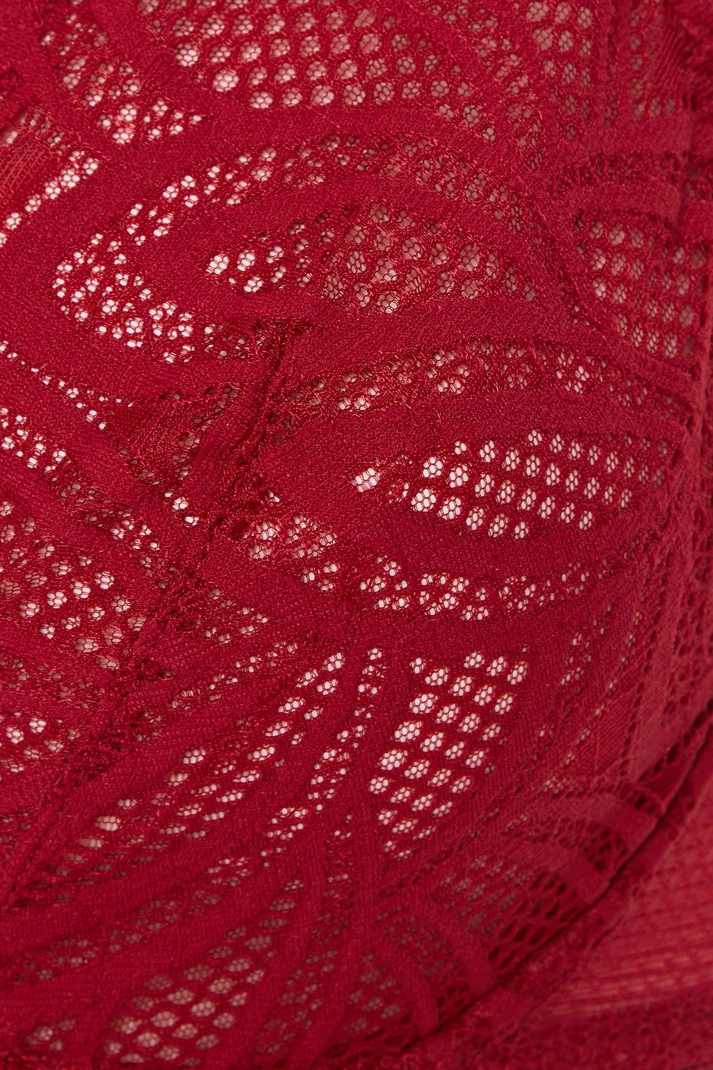 MAISON LEJABY Lace and stretch-jersey underwired bra