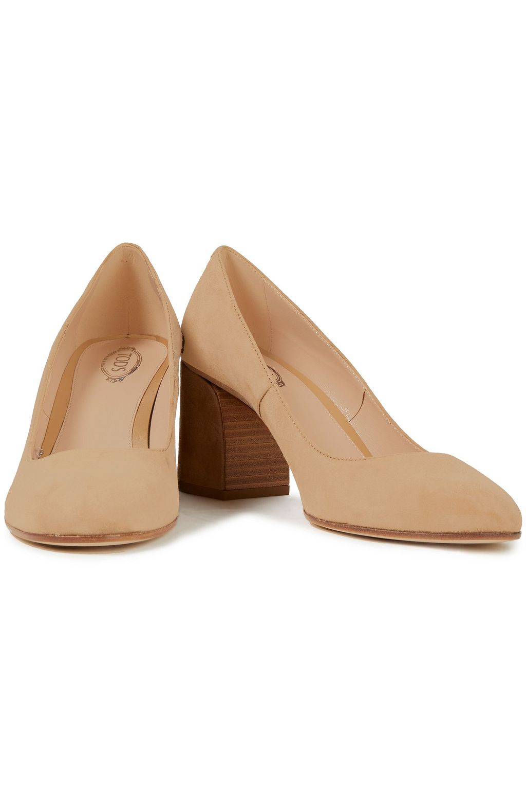 TOD'S حذاء بمب من الشامواه