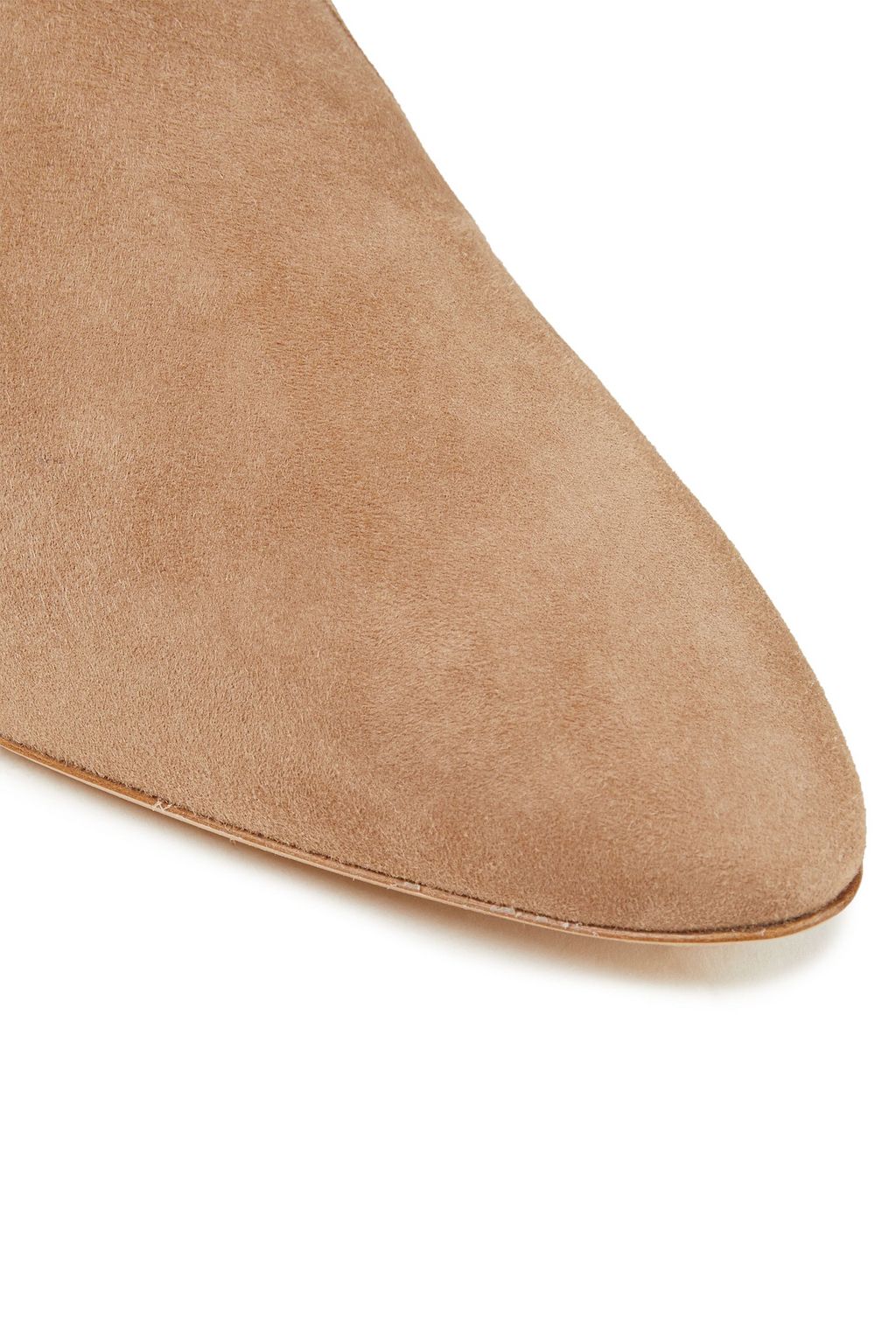 TOD'S Studded suede ankle boots