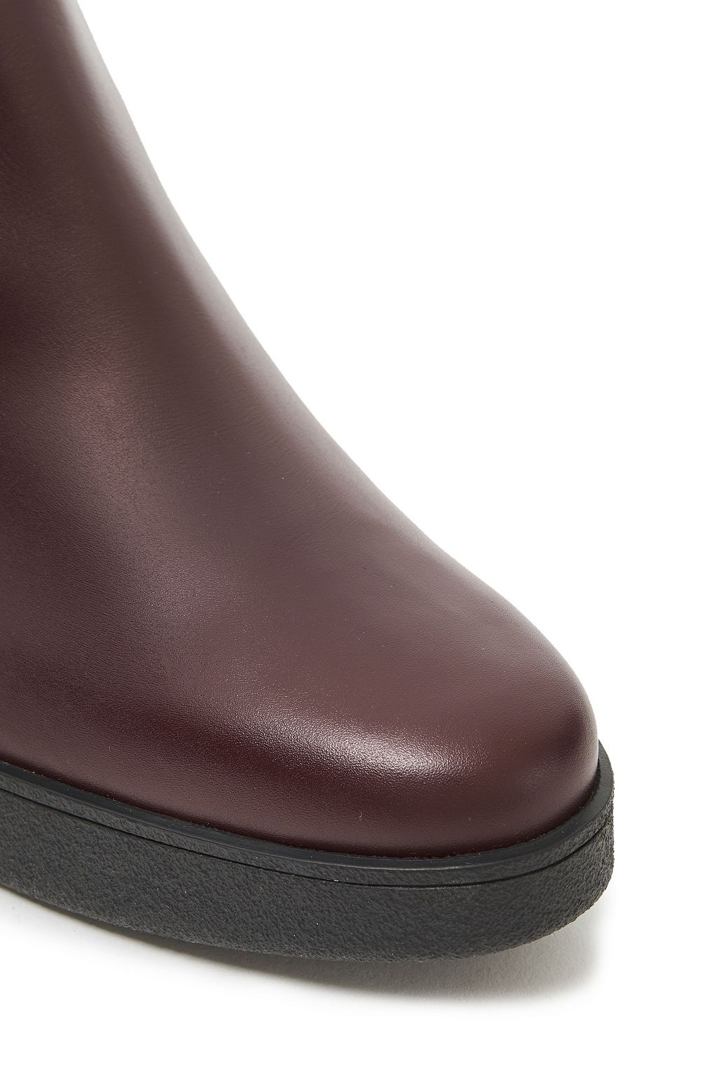 TOD'S Embellished leather platform ankle boots