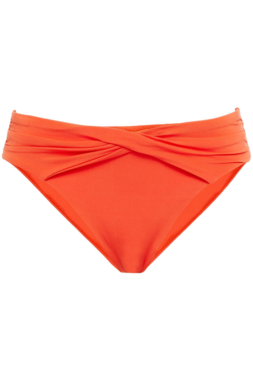 Jets Australia By Jessika Allen Woman Twist-front Mid-rise Bikini Briefs Orange Size 10