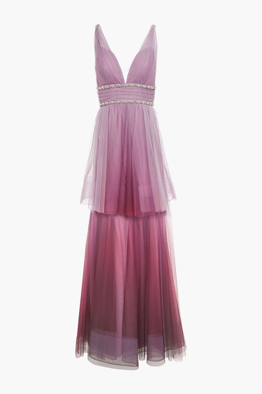 marchesa lilac dress